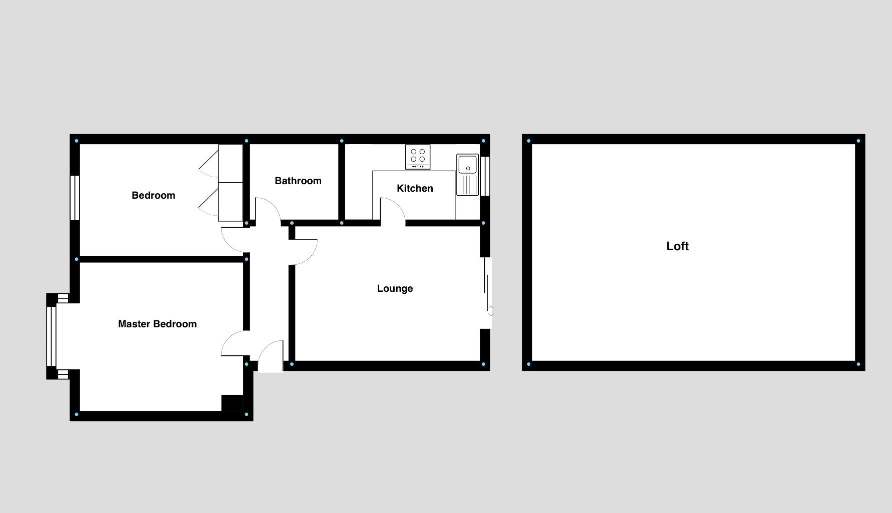 1E Gladstone Place, Woodside, Aberdeen floorplan