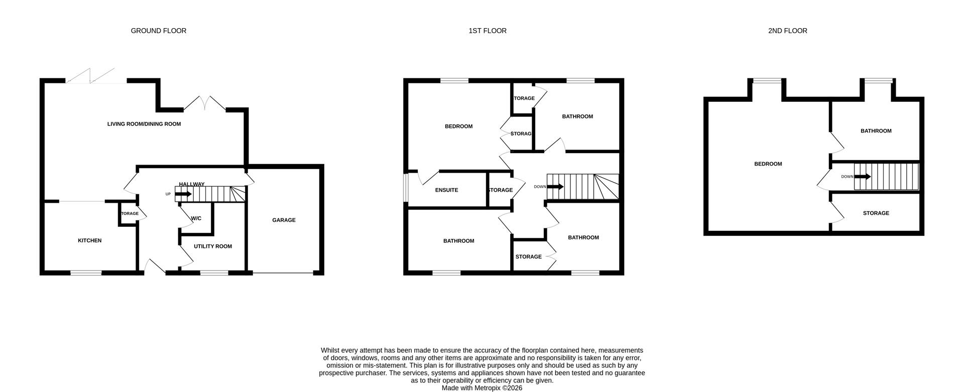 11, Bradshaw Close, Hastings floorplan