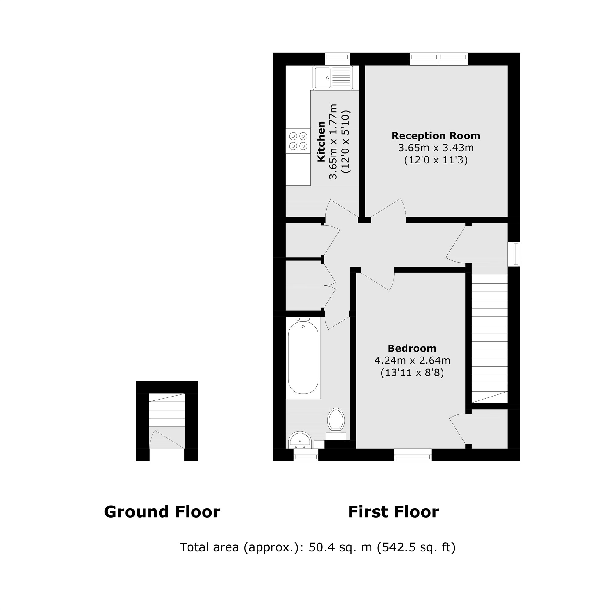 Flat 4, 34A, Fleetwood Road, Kingston Upon Thames floorplan
