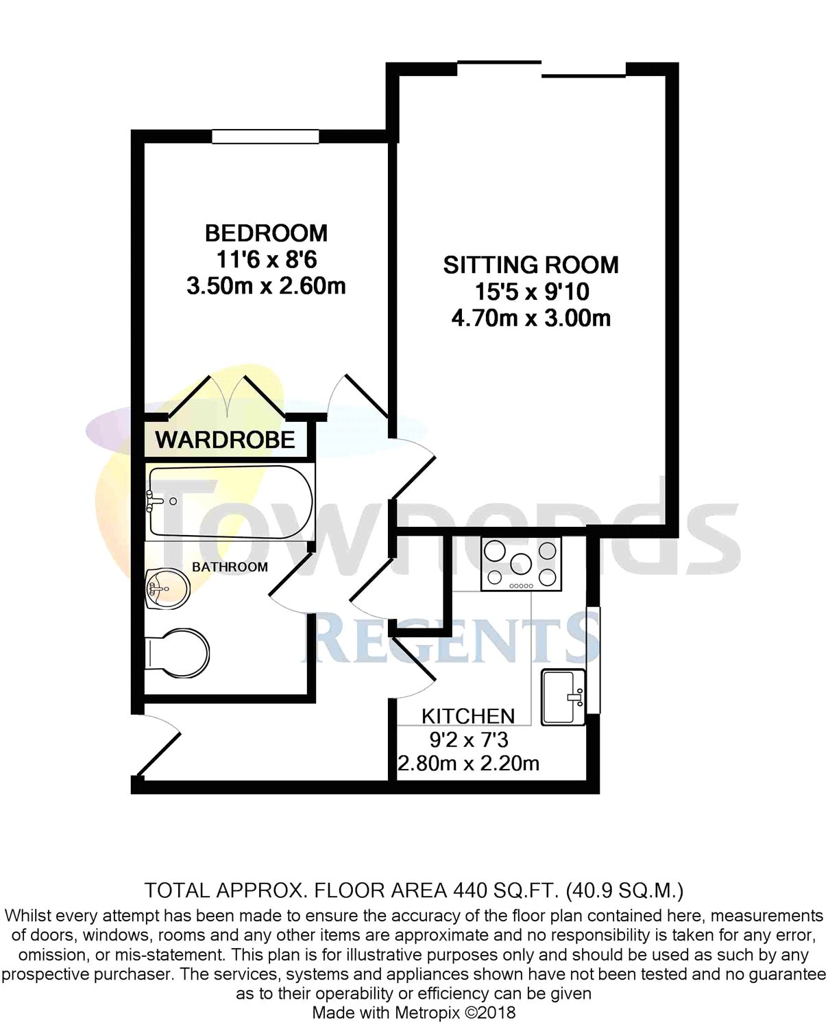1 Bedrooms Flat for sale in Shortwood, 40 Mount Hermon Road, Woking, Surrey GU22