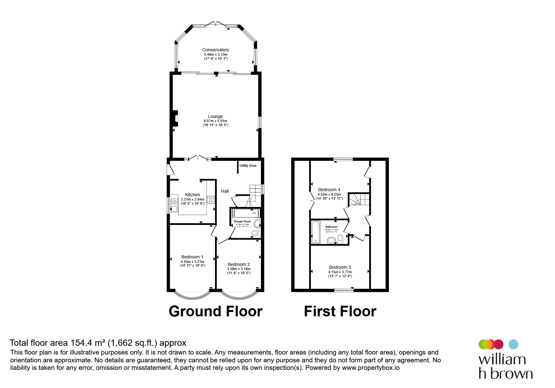 The Bungalow, Station Road, BISHOP'S STORTFORD floorplan