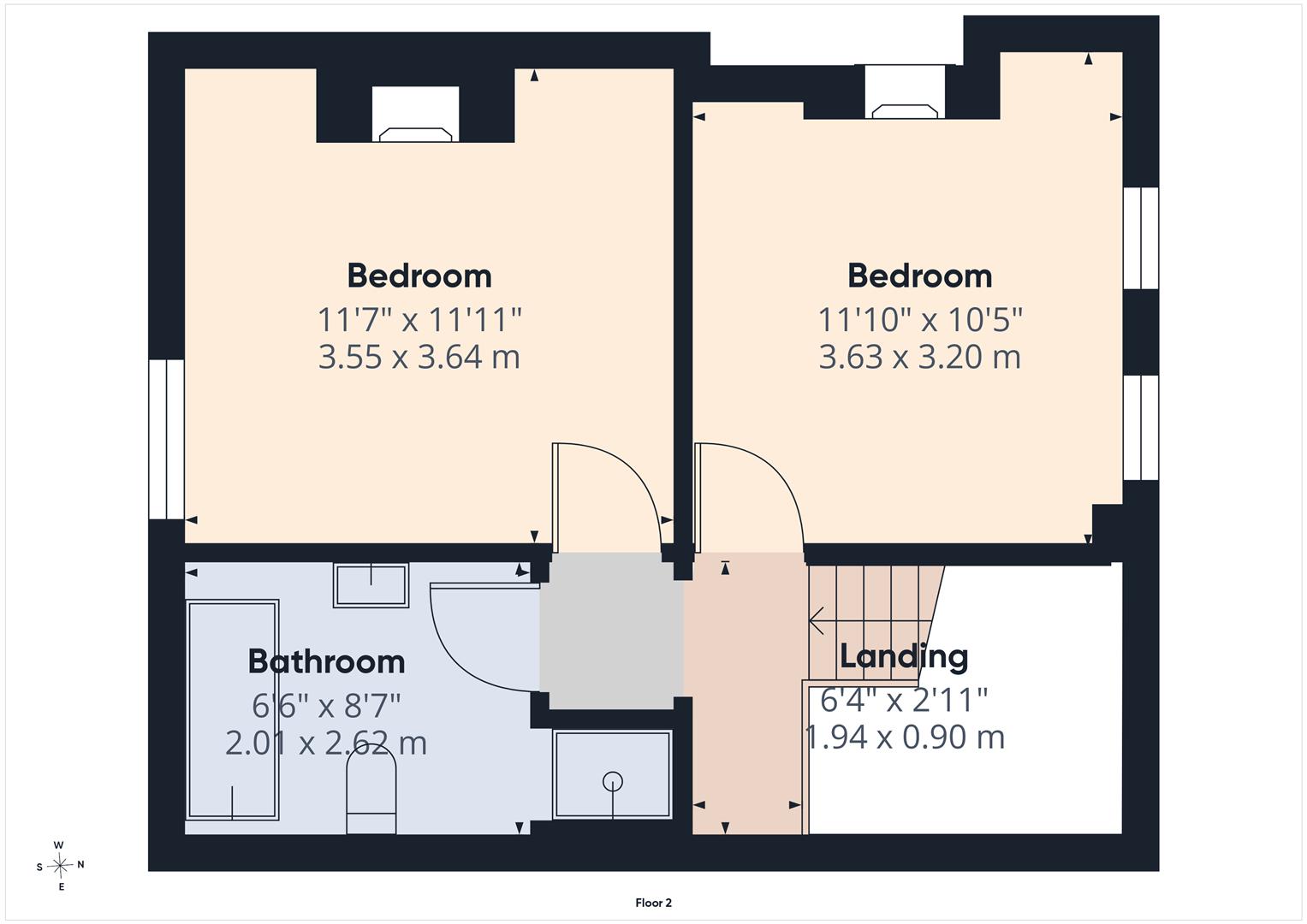 8, Prince Street, Hull floorplan