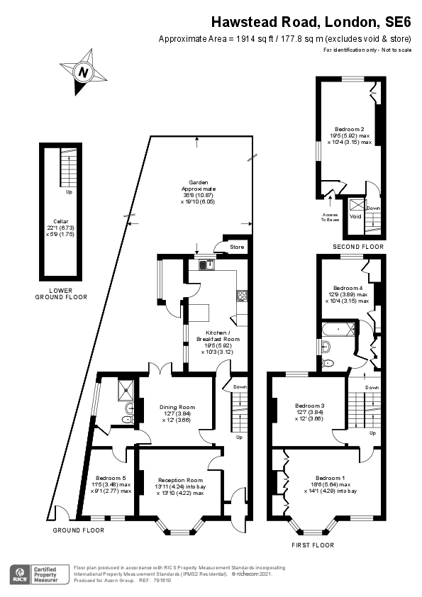 Hawstead Road, London SE6, 5 bedroom end terrace house for sale