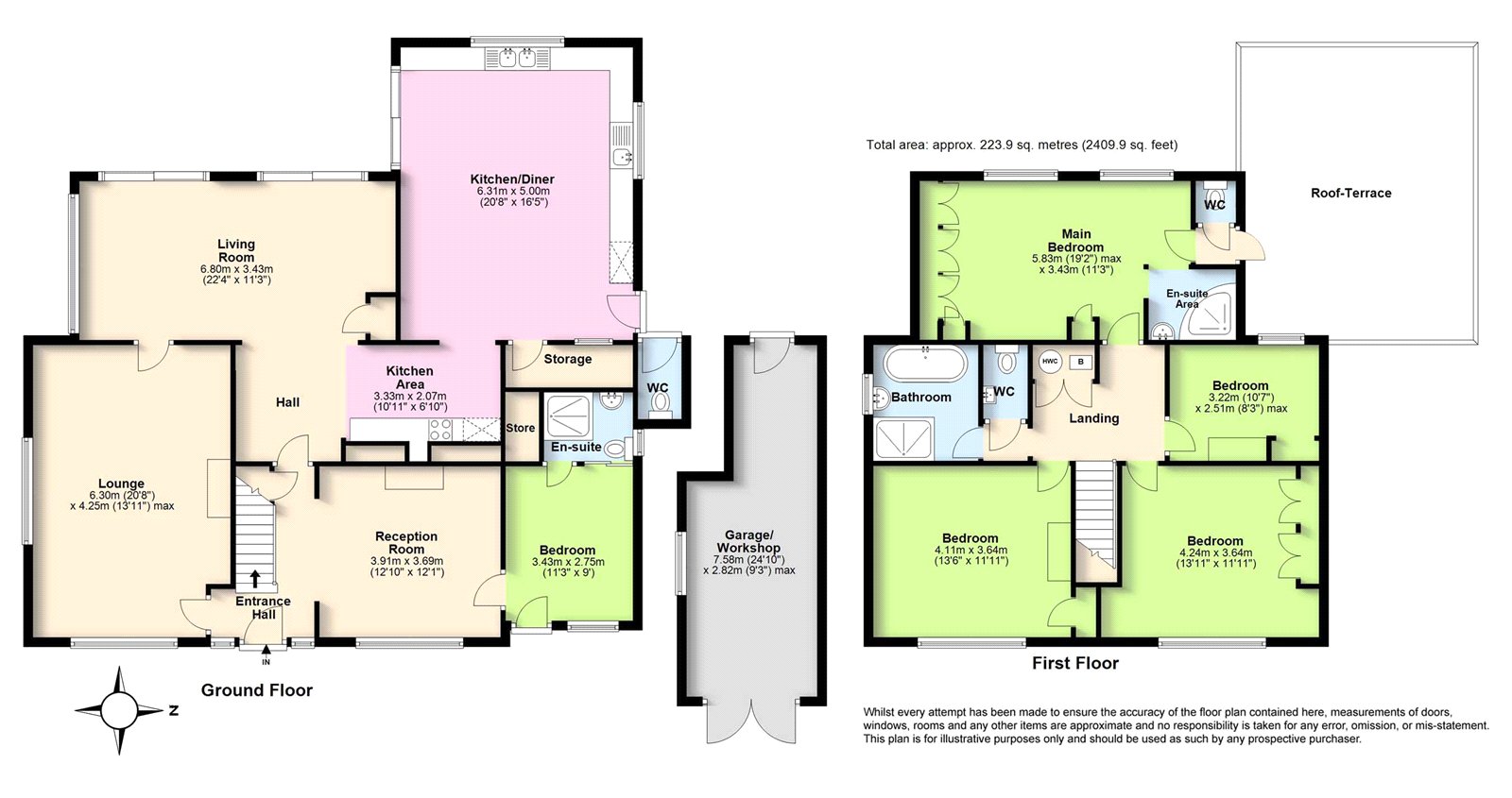 29, Ferringham Lane, Worthing floorplan