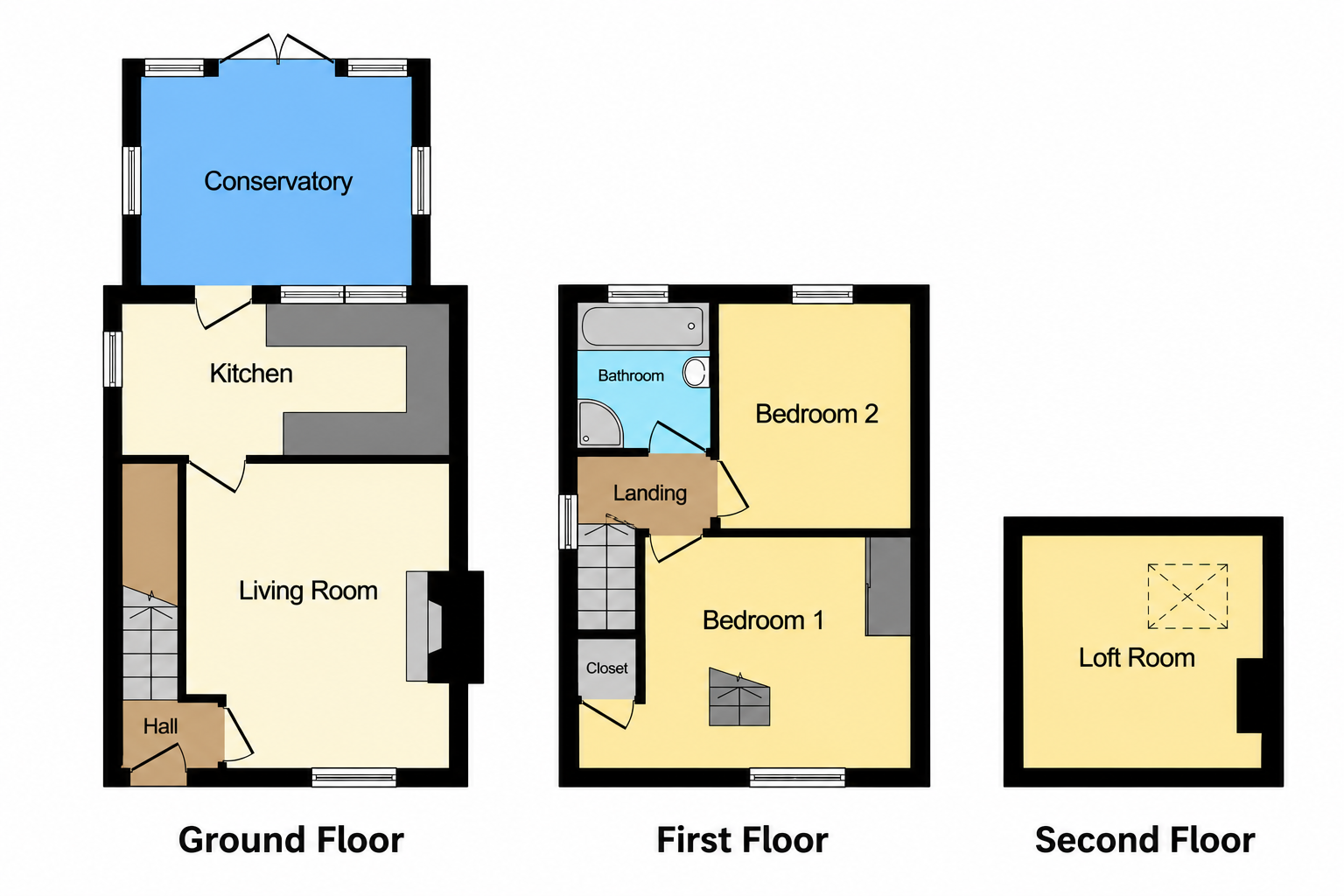 41, Eastway, Wirral floorplan