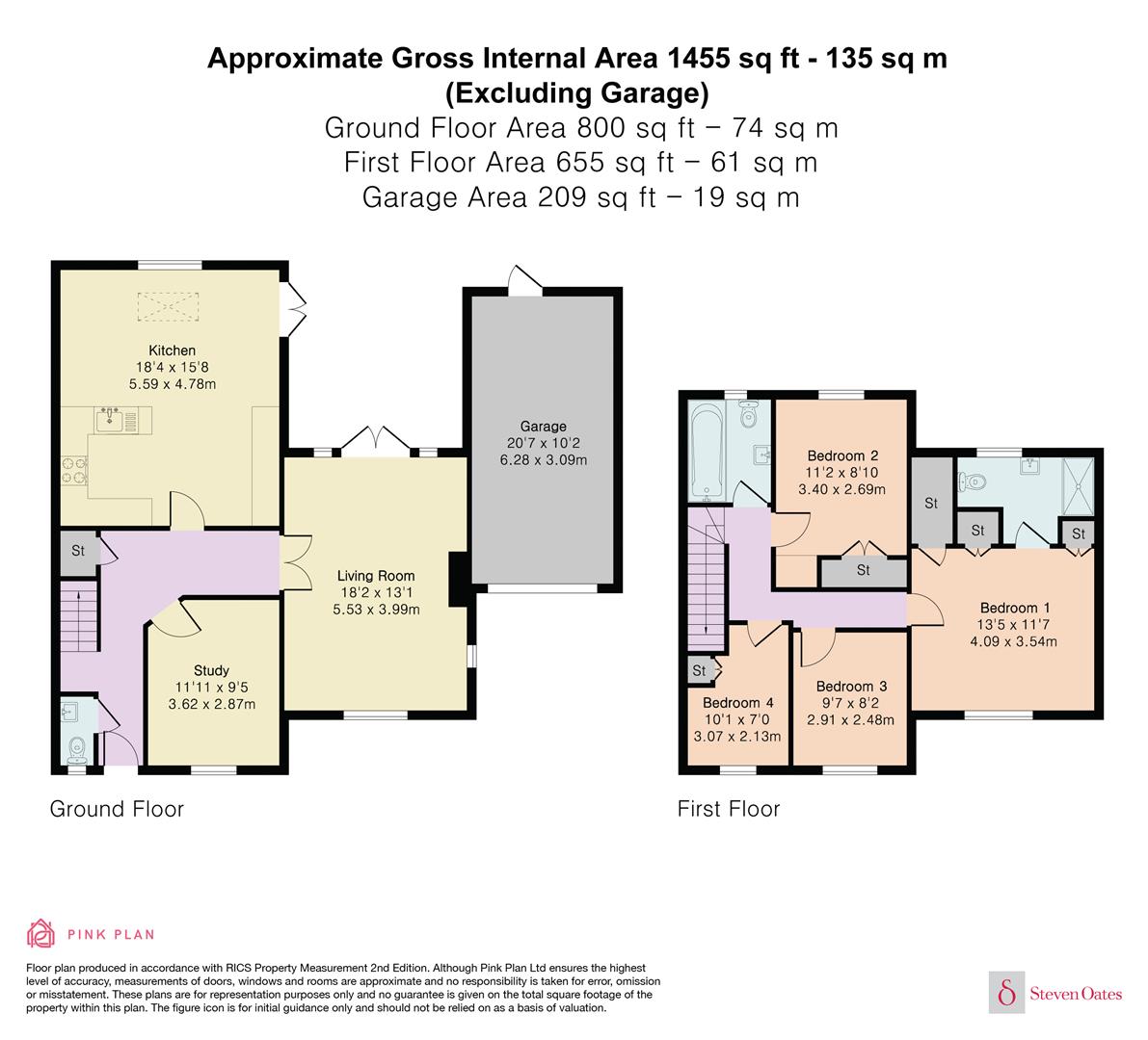 3, Shepherds Court, Bengeo floorplan