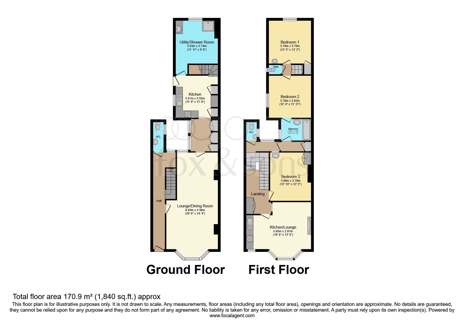23, The Steyne, BOGNOR REGIS floorplan