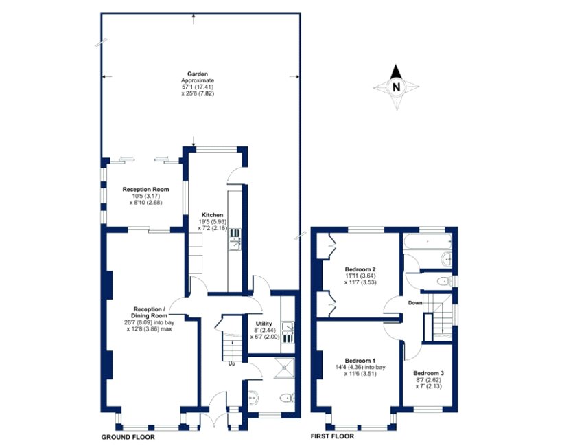 22, Elmhurst Road, London floorplan
