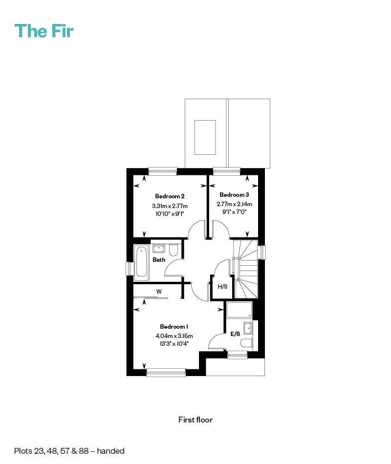 89, Land Off Ditchling Road, Wivelsfield, Rh17 7Rf floorplan