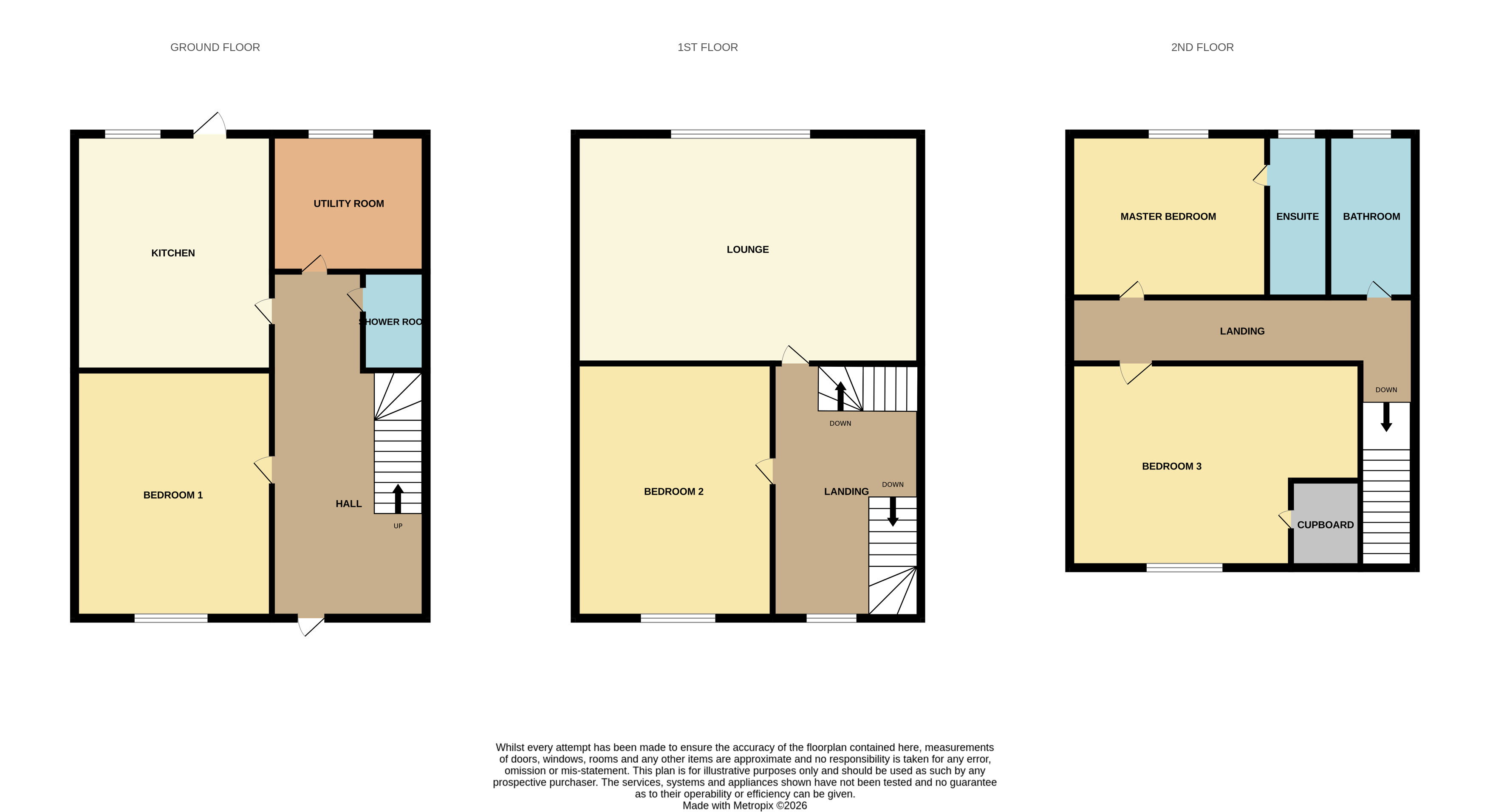 1, Edinburgh Road, Warwickshire floorplan
