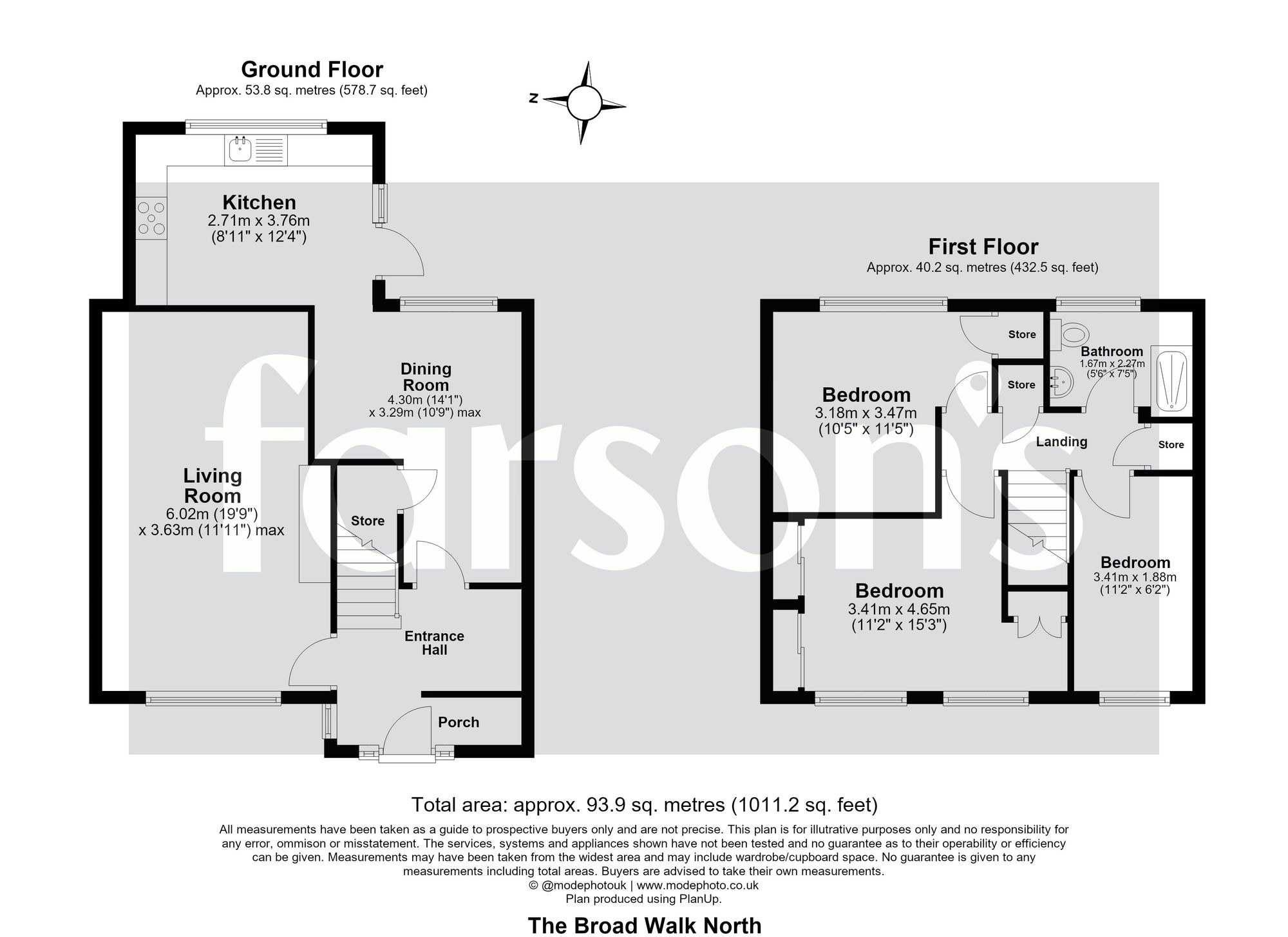 9 The Broadwalk North, Brentwood floorplan