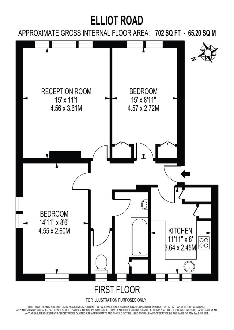 Elliott Road, London floorplan