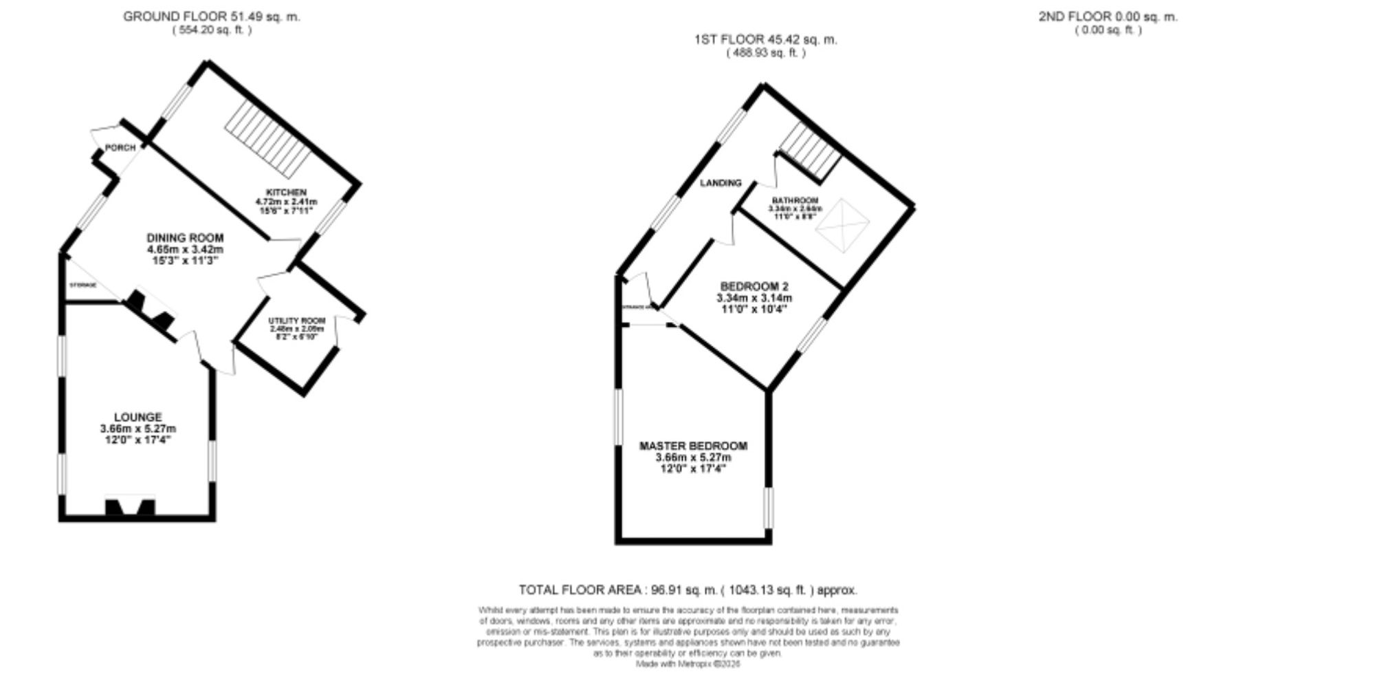2 Well Street, Stoke-On-Trent floorplan