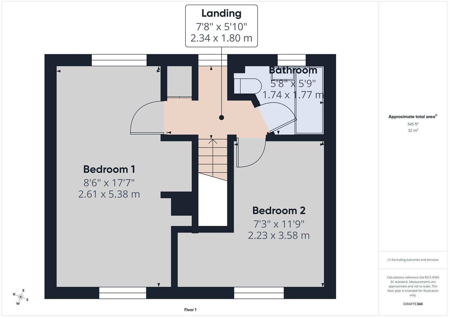 13, Maltby Close, Peterborough floorplan