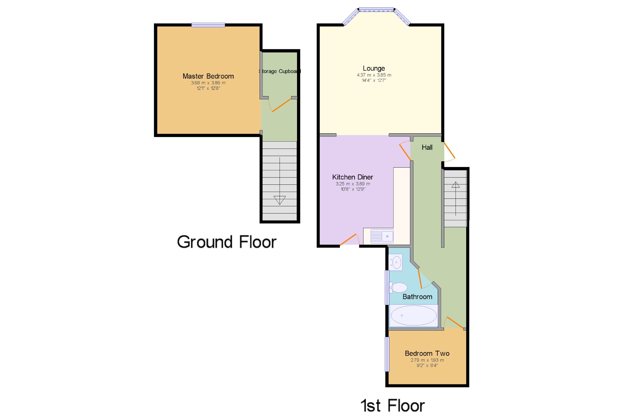 2 Bedrooms Flat for sale in Victoria Road, Northampton, Northamptonshire NN1