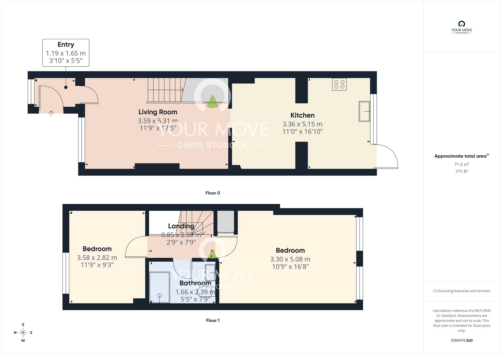 91, Burnham Avenue, Tyne and Wear floorplan