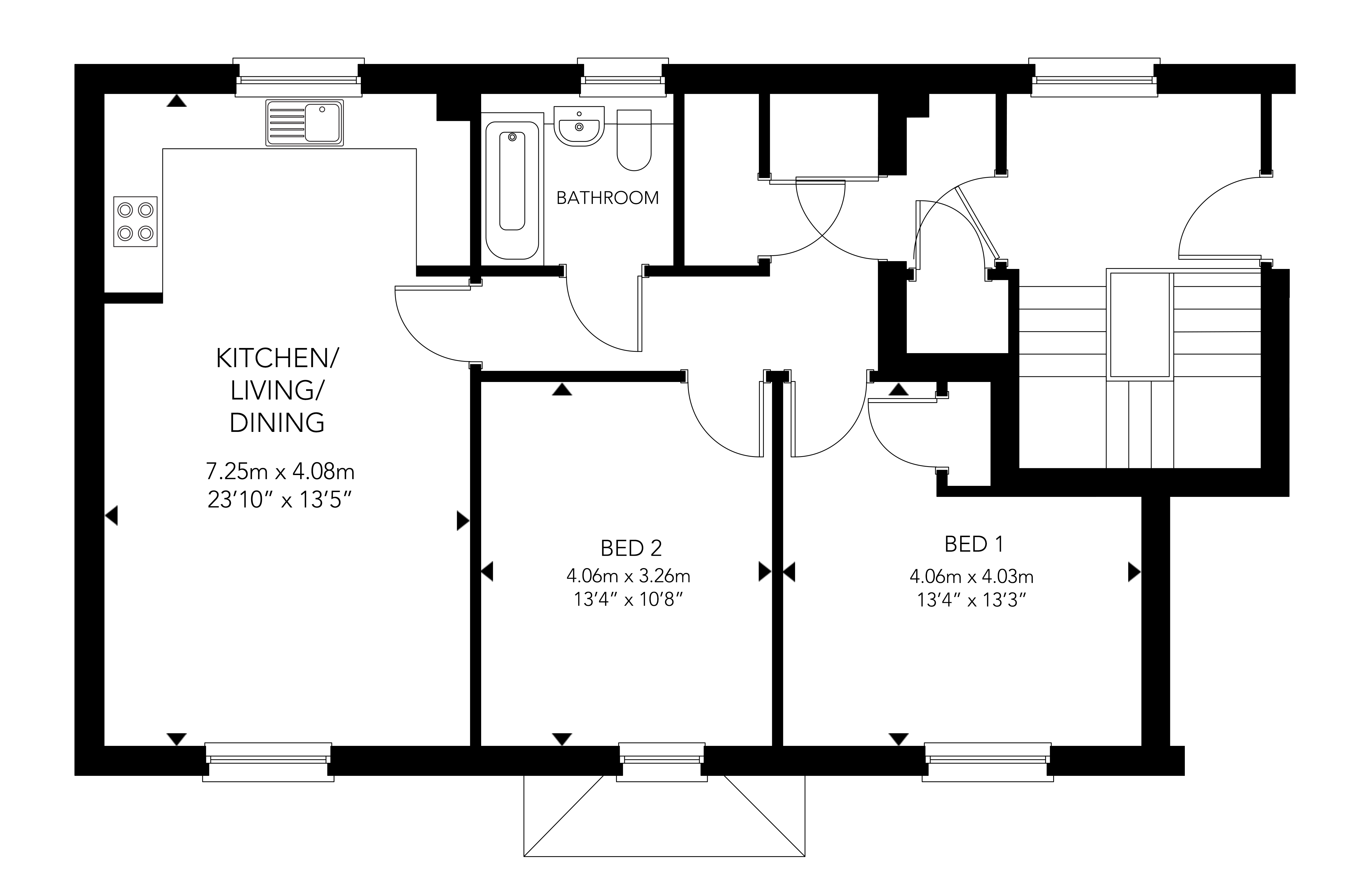 18, Chapel Road, Horsham floorplan