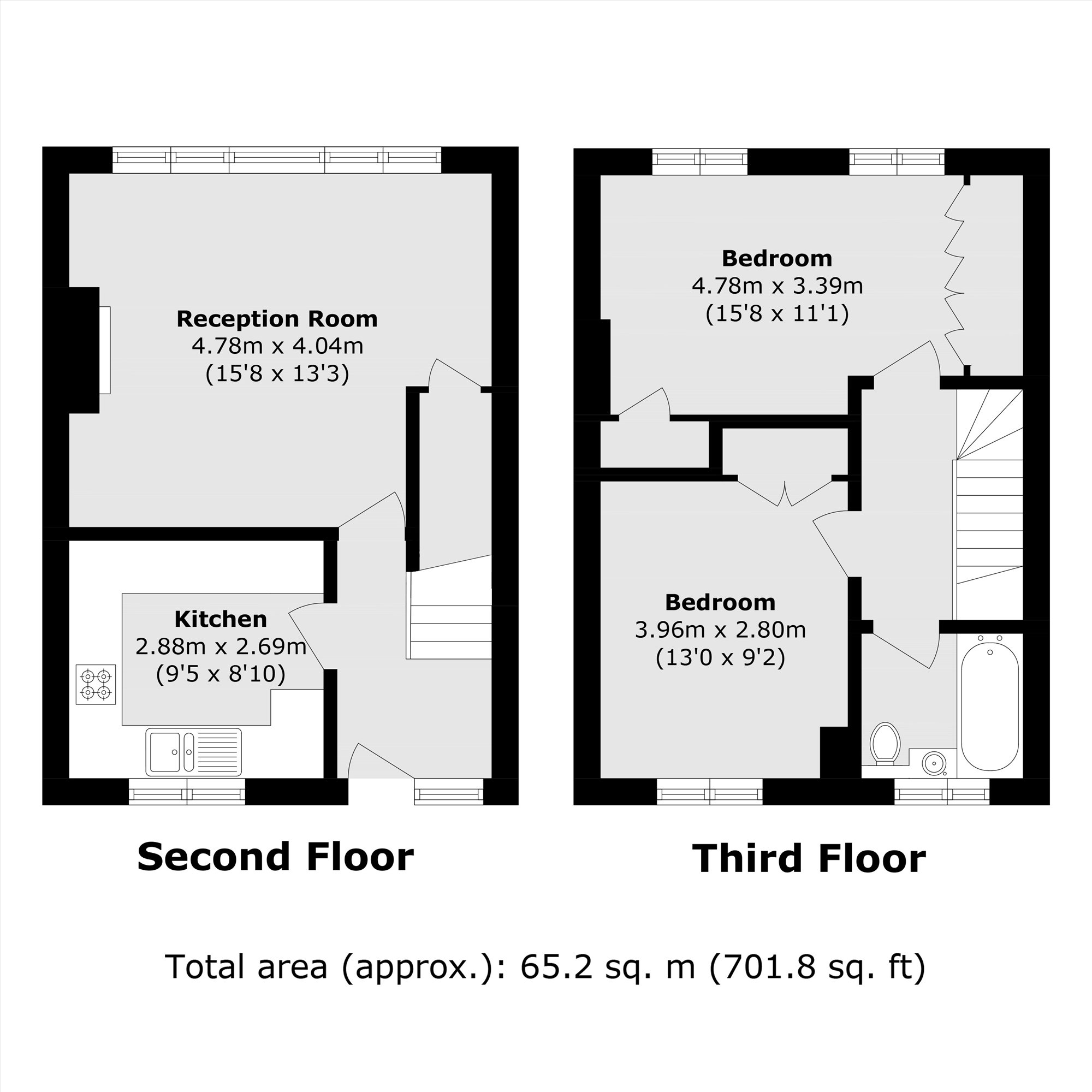 28, Sandstone Road, London floorplan