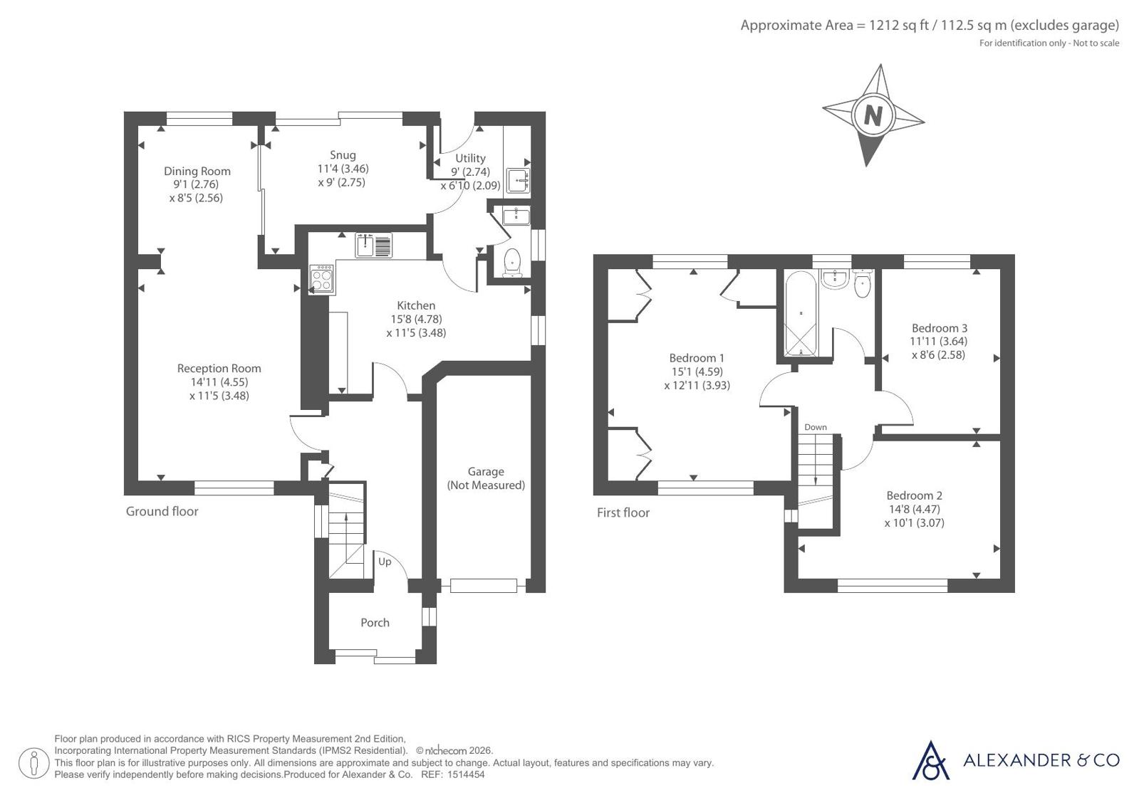 95, Tring Road, Bedfordshire floorplan