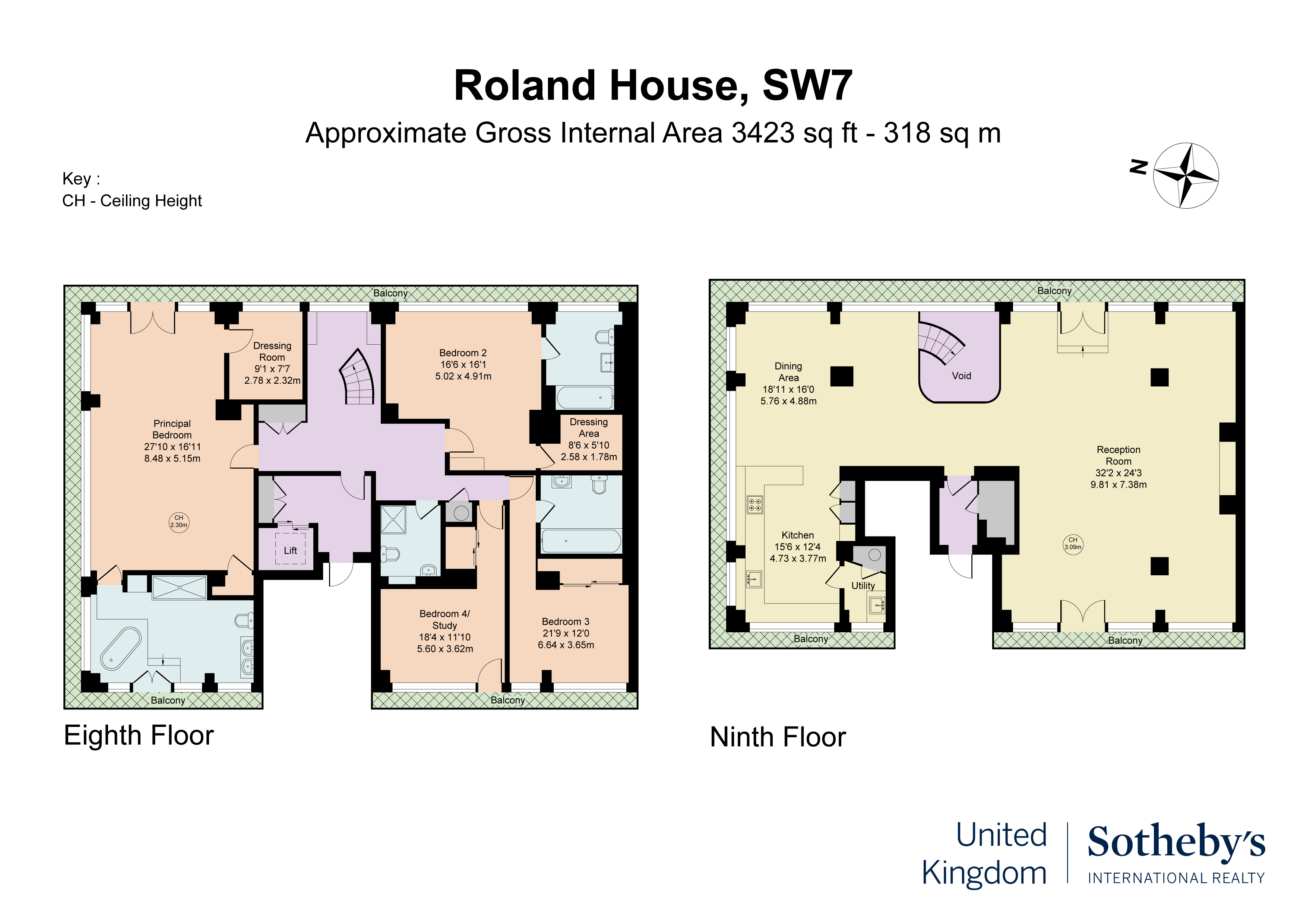 Roland, Roland House Roland Gardens, London floorplan