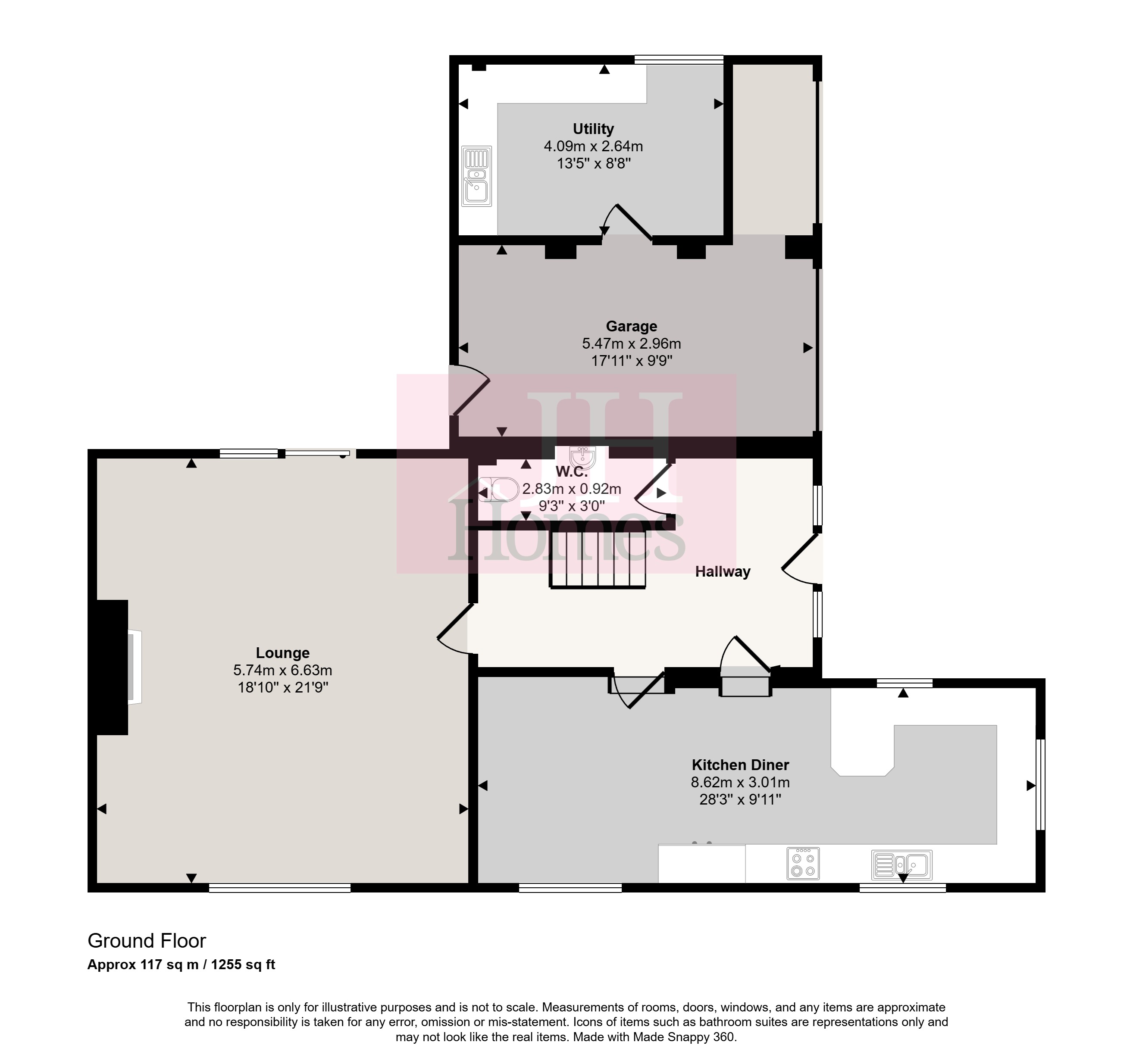 1, Stone Close, Barrow-in-Furness floorplan
