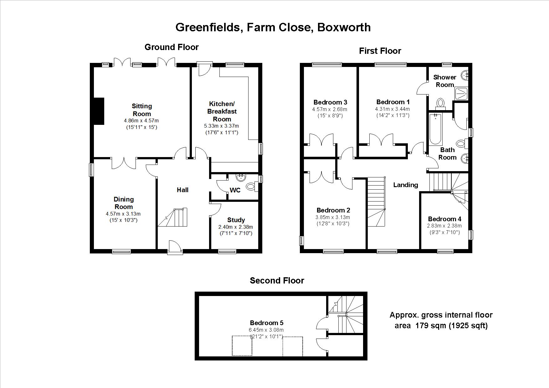 5 Bedrooms Detached house for sale in Farm Close, Boxworth, Cambridgeshire CB23