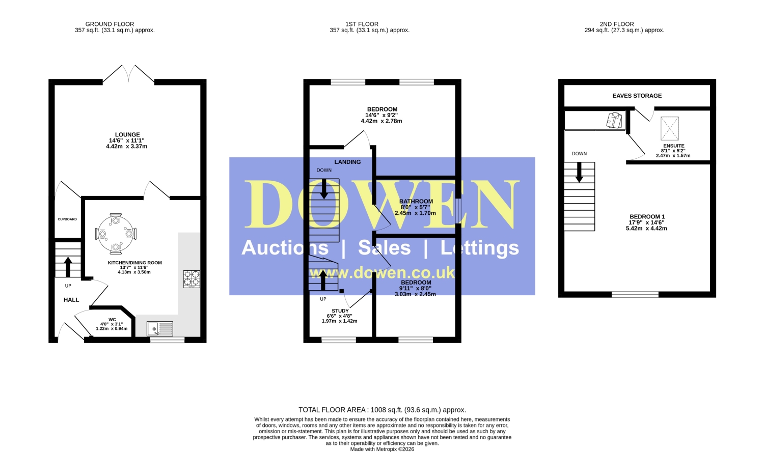 9, Kirkfields, Durham floorplan