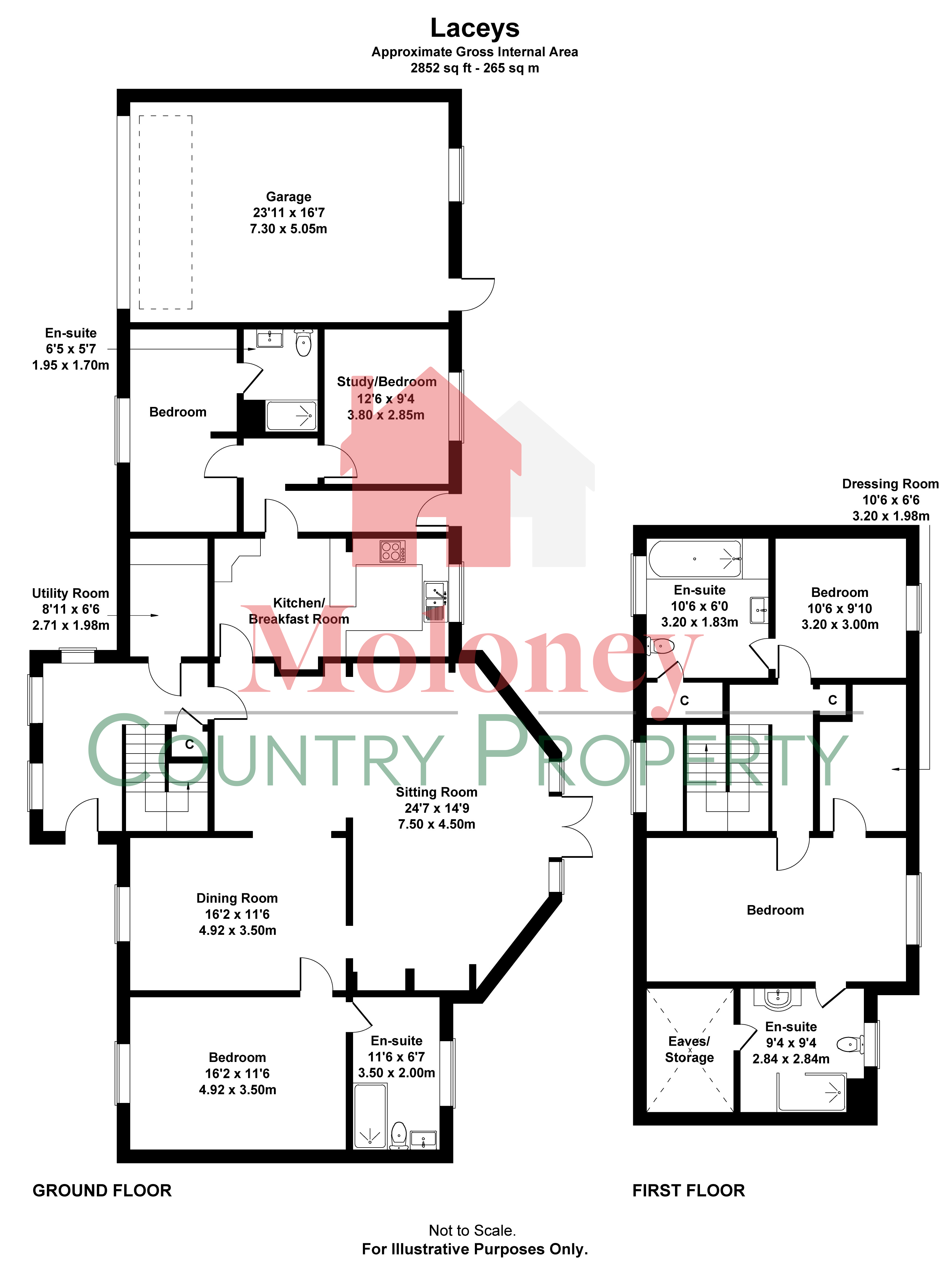 Layces, Chitcombe Road, Rye floorplan