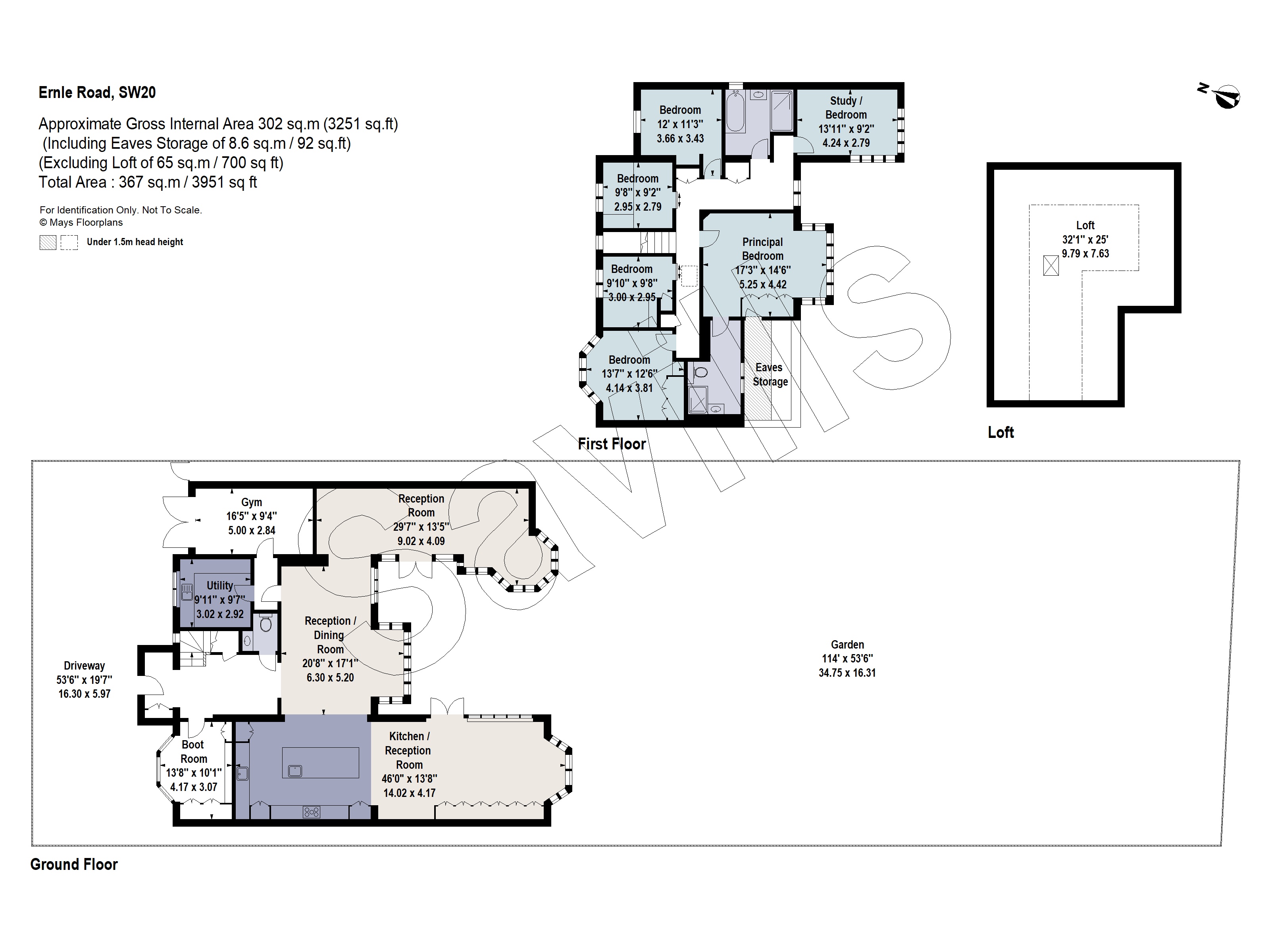 21, Ernle Road, London floorplan