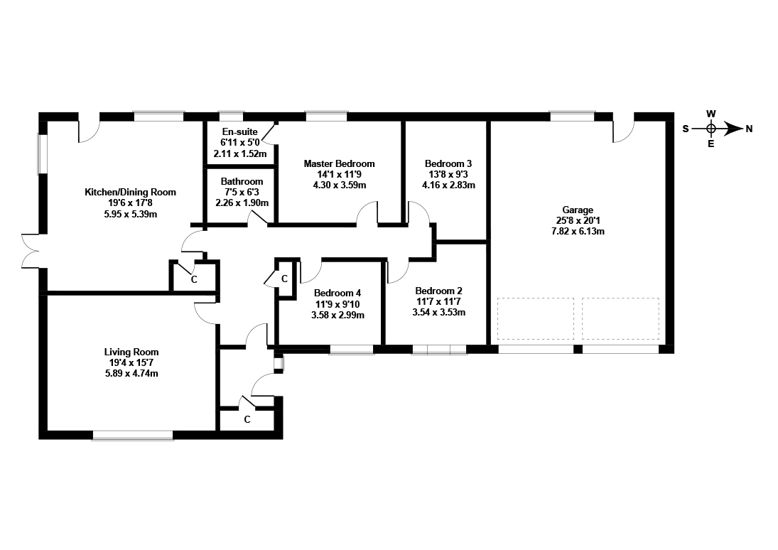 4 Bedrooms Detached bungalow for sale in Middlewood Park, Livingston EH54