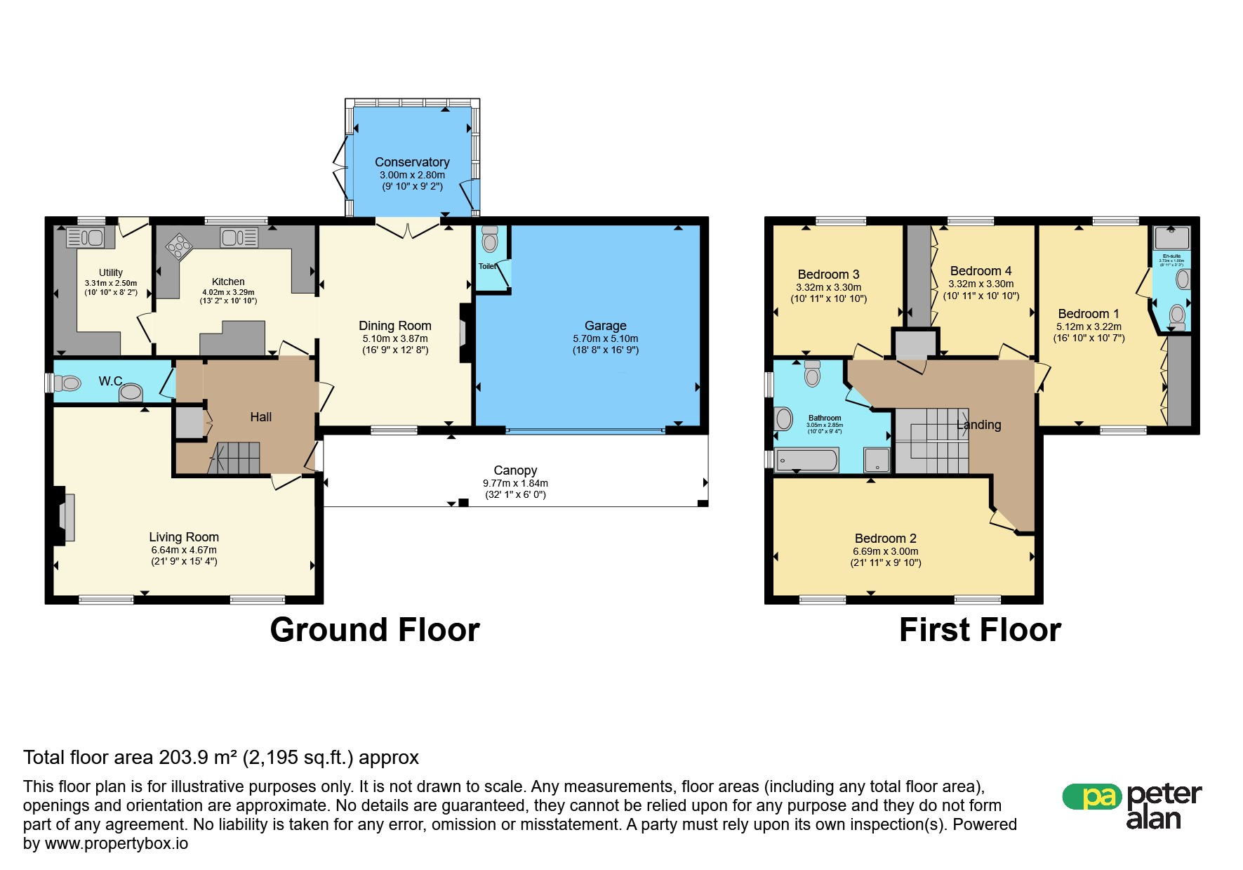 8, Woodland Way, Merthyr Tydfil floorplan