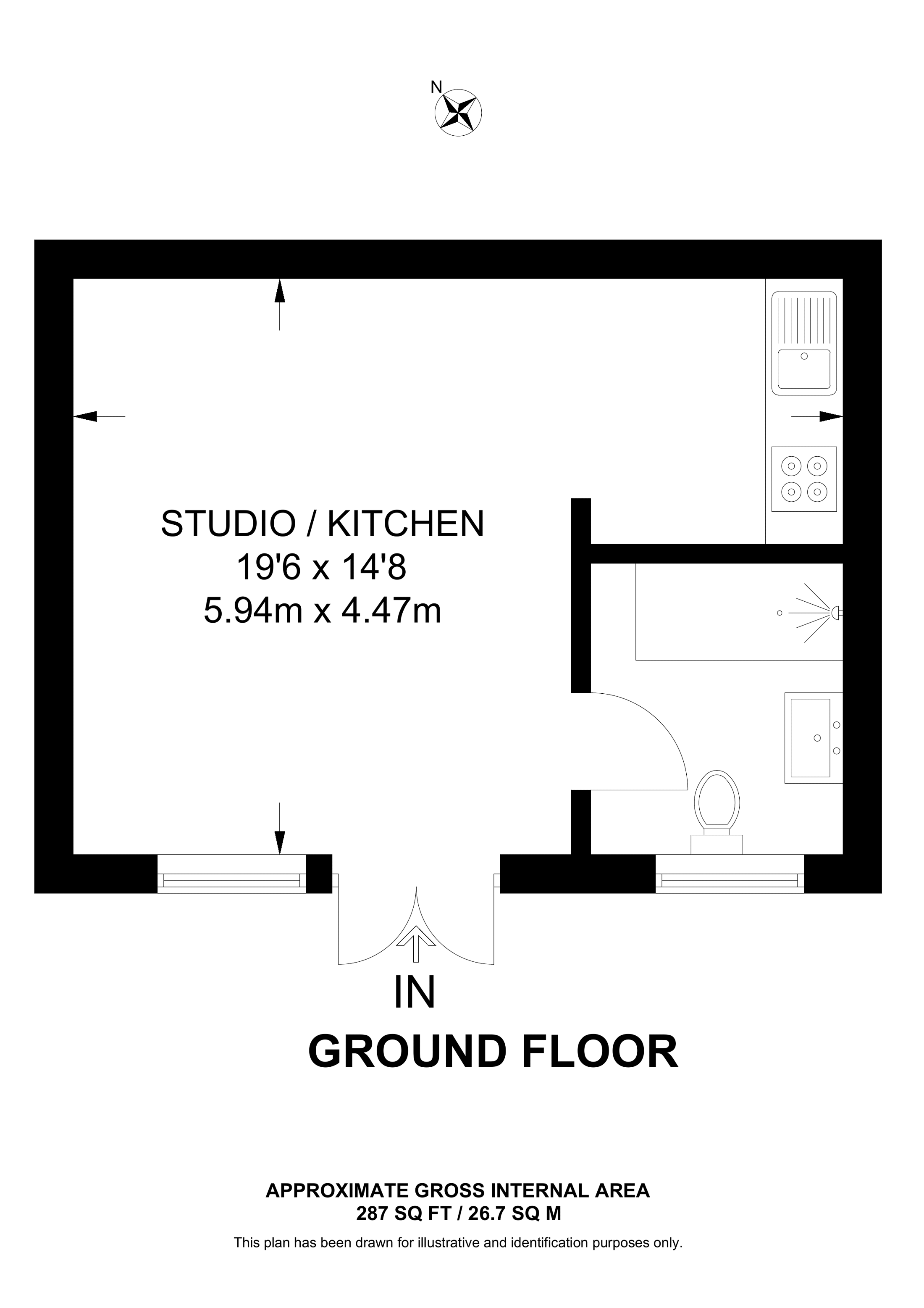 Eastcote Avenue, Sudbury floorplan