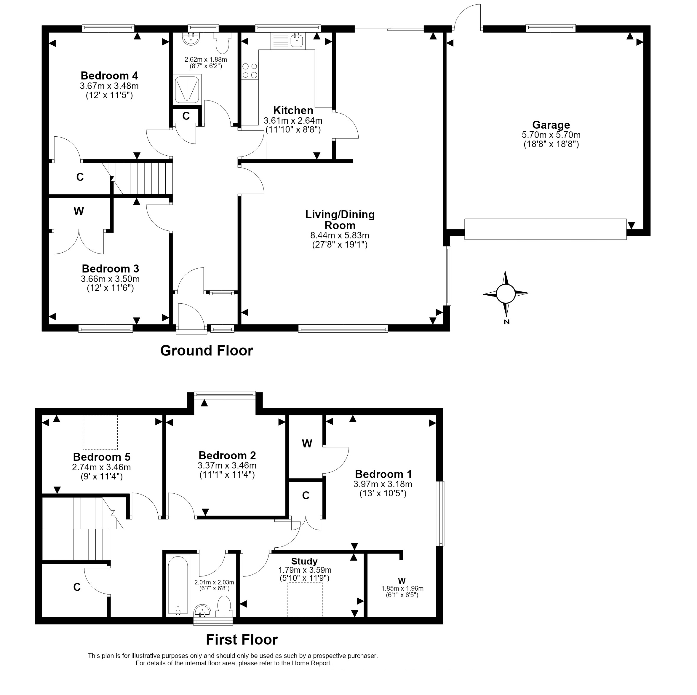 45, Belwood Road, Penicuik floorplan