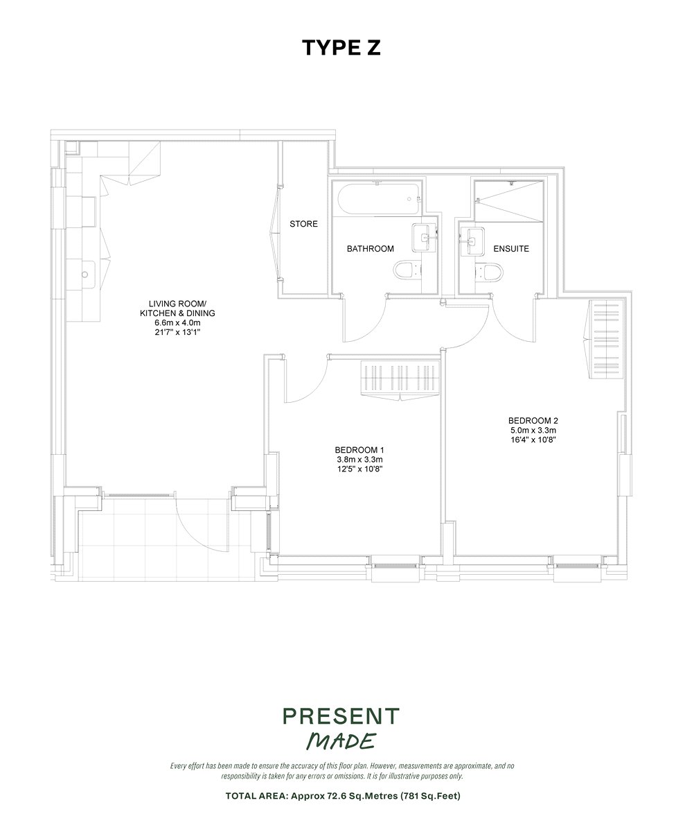 35, Milne Avenue, Cambridge floorplan