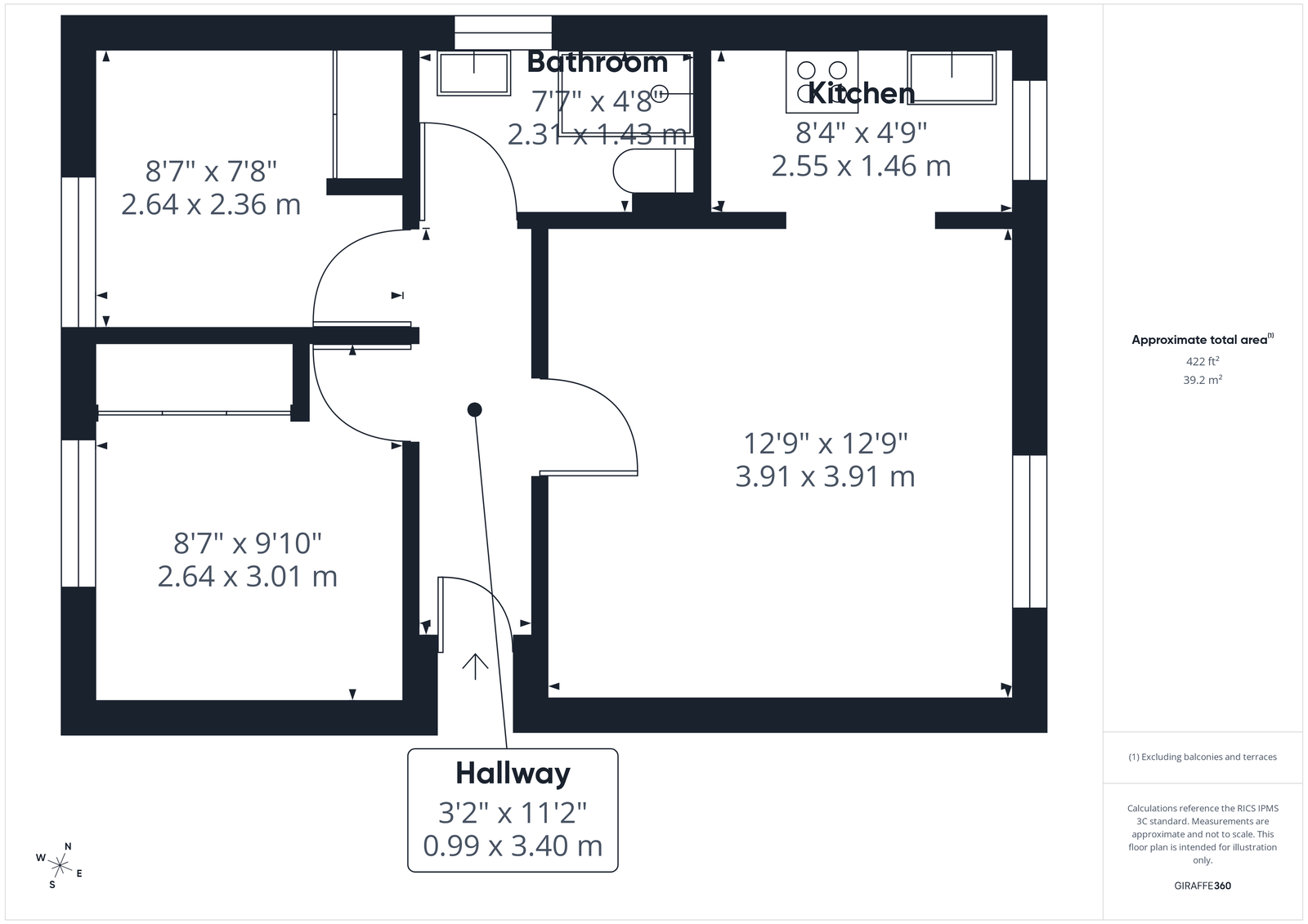 9, Waterloo Place, Whitby floorplan