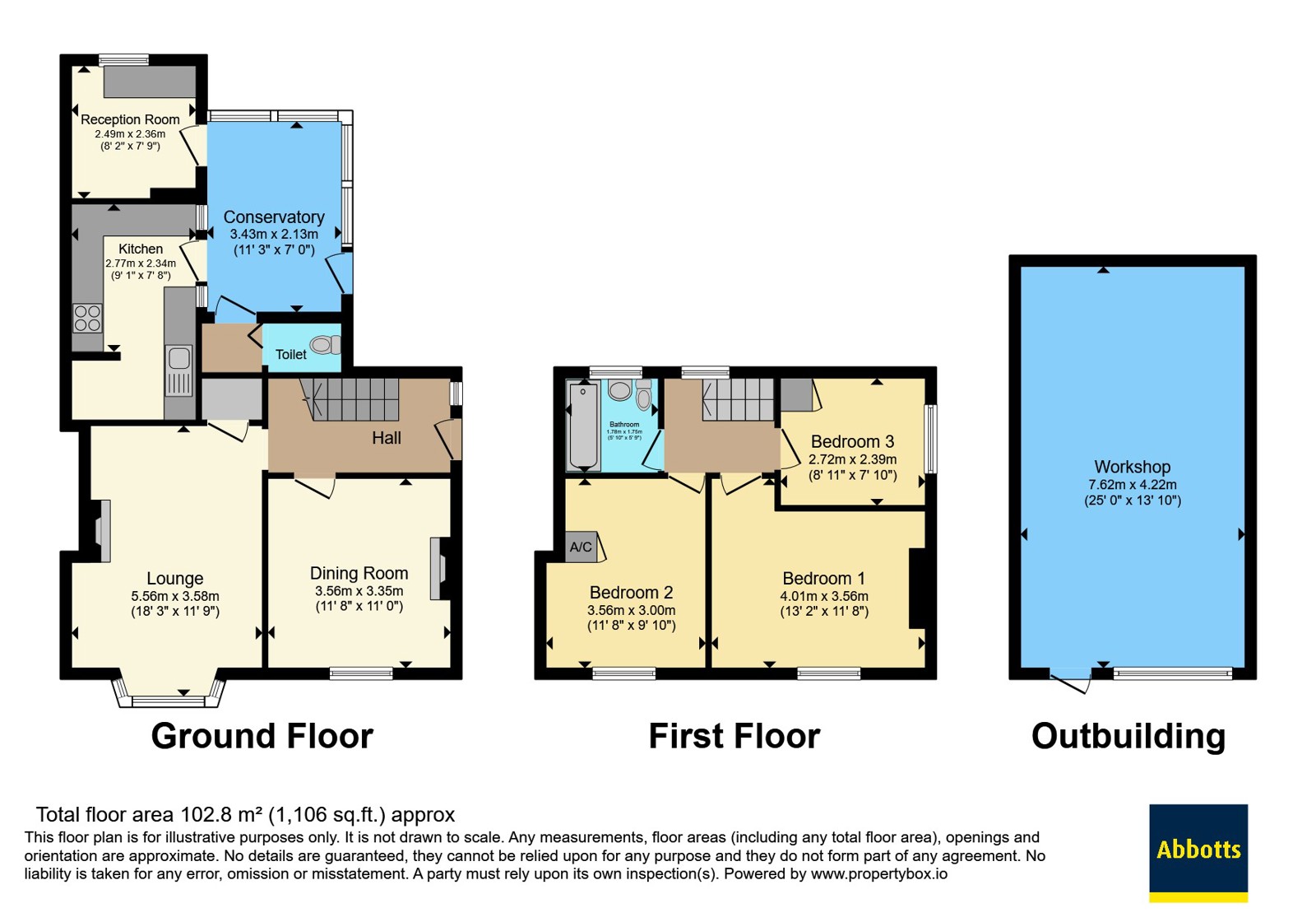 10, Churchfields, Crimplesham floorplan