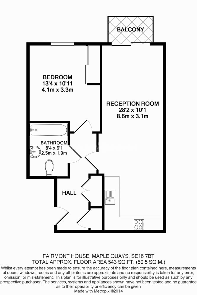 1 Bedrooms Flat to rent in Needleman Street, Surrey Quays SE16