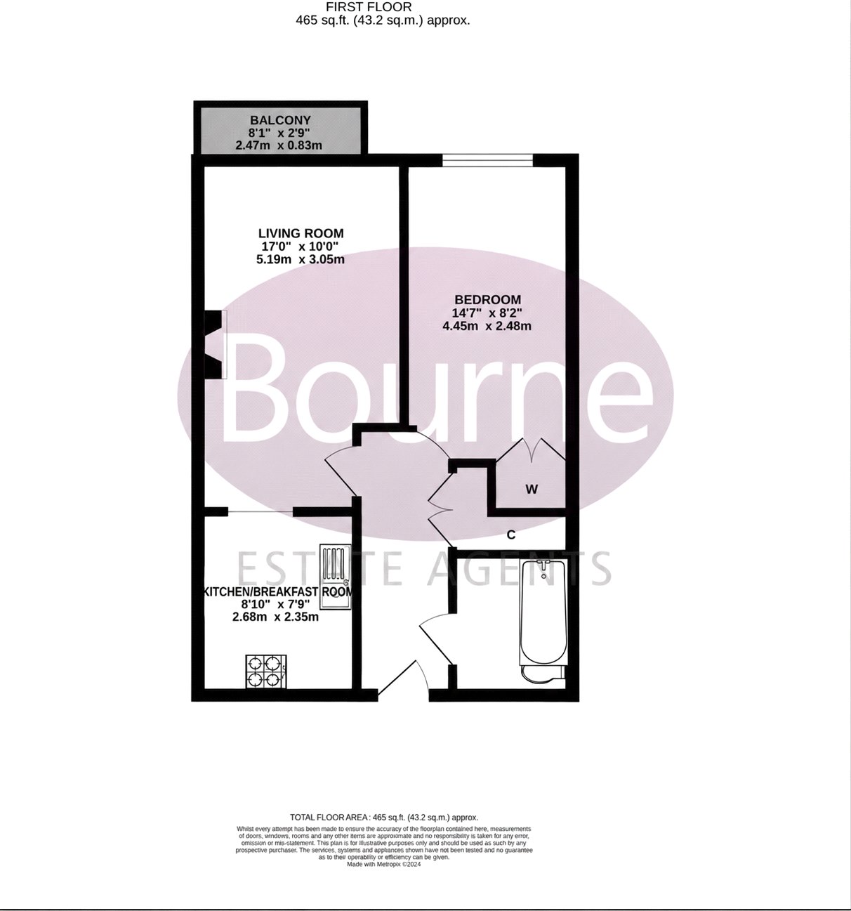 The Mount, Guildford floorplan