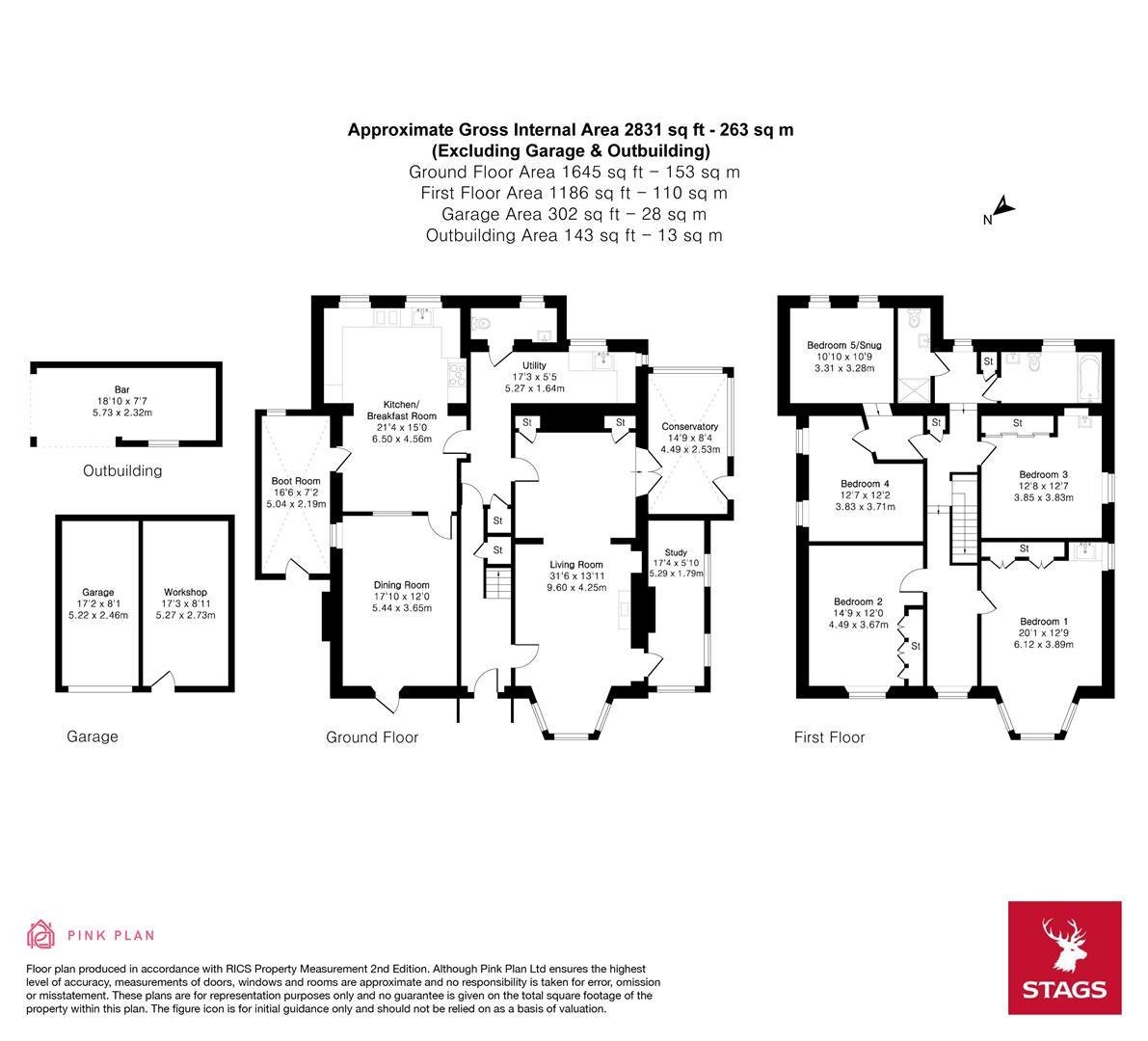 St Martins, Avenue Road, Newton Abbot floorplan