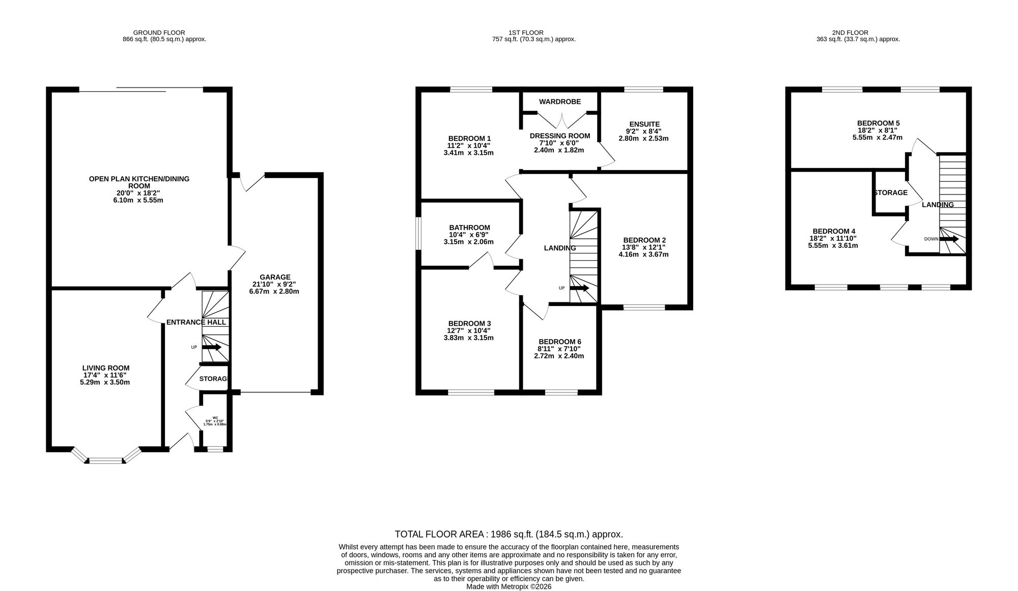 30 Chaise Meadow, Lymm floorplan