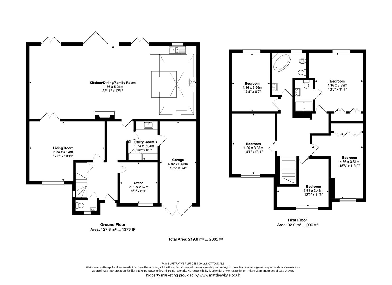 11, Boundary Drive, Bengeo floorplan