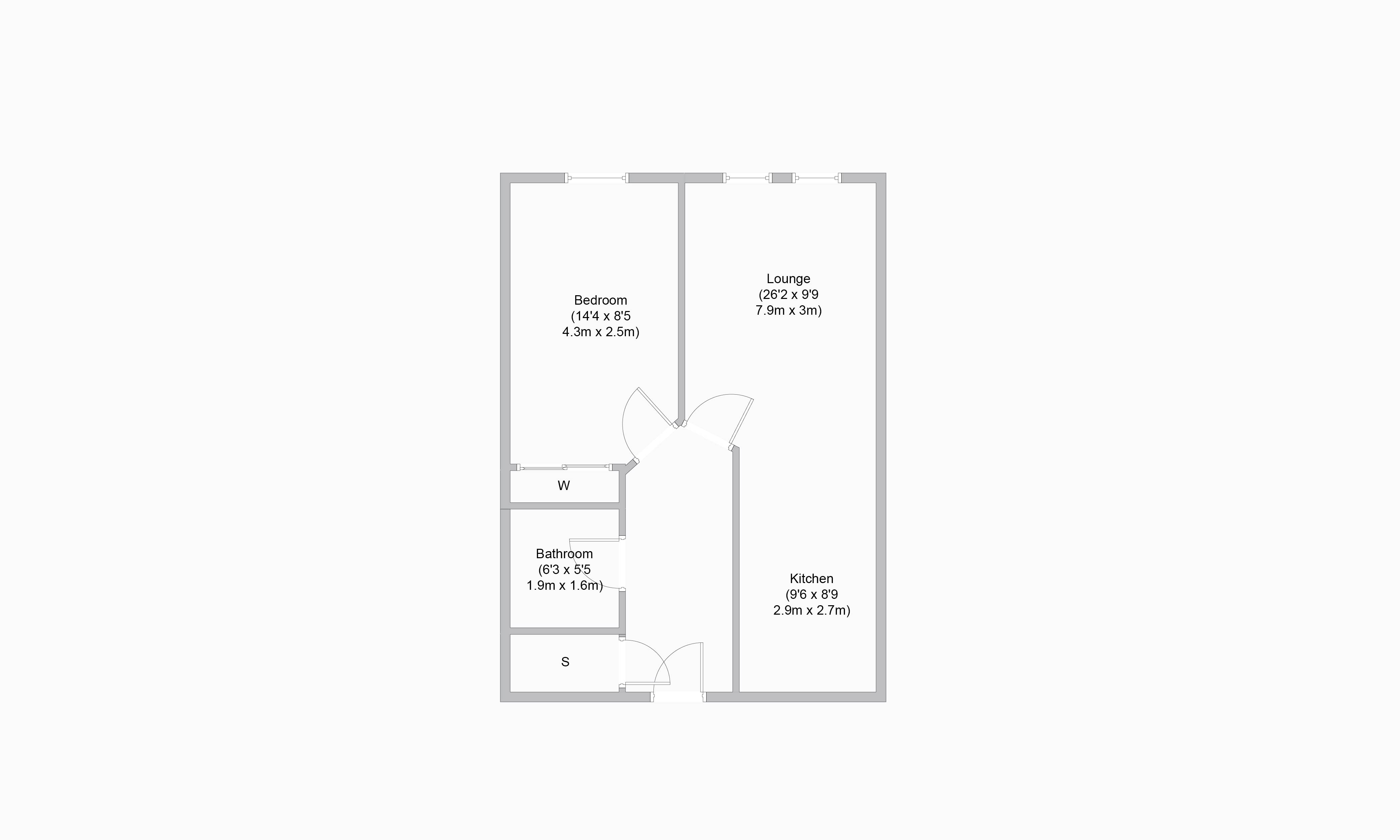 1 Bedrooms Flat for sale in St Andrews Road, Flat 3/4, Pollokshields, Glasgow G41