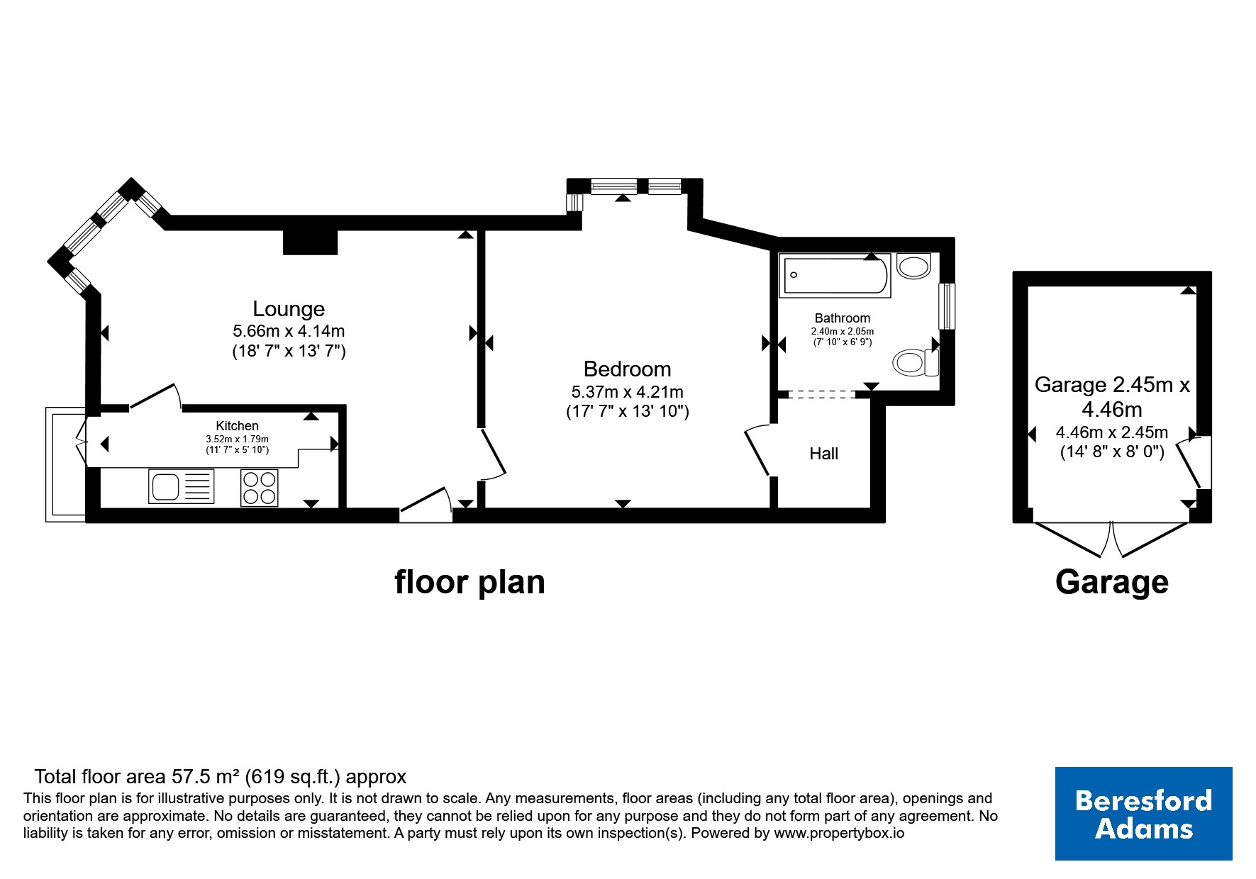 Flat 3, Woodend House,, Woodend Drive, Colwyn Bay floorplan