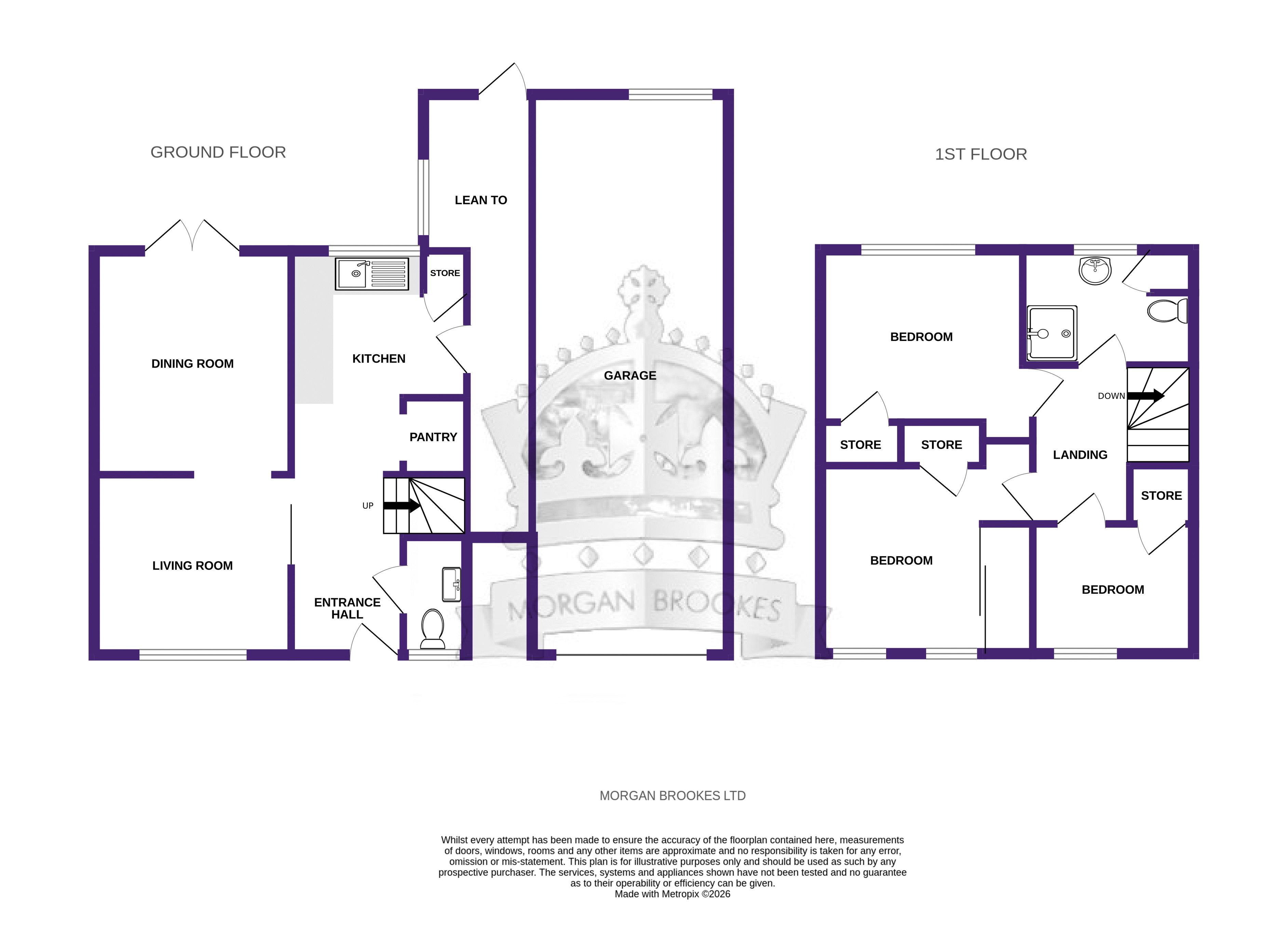 26, Sparrows Herne, Basildon floorplan