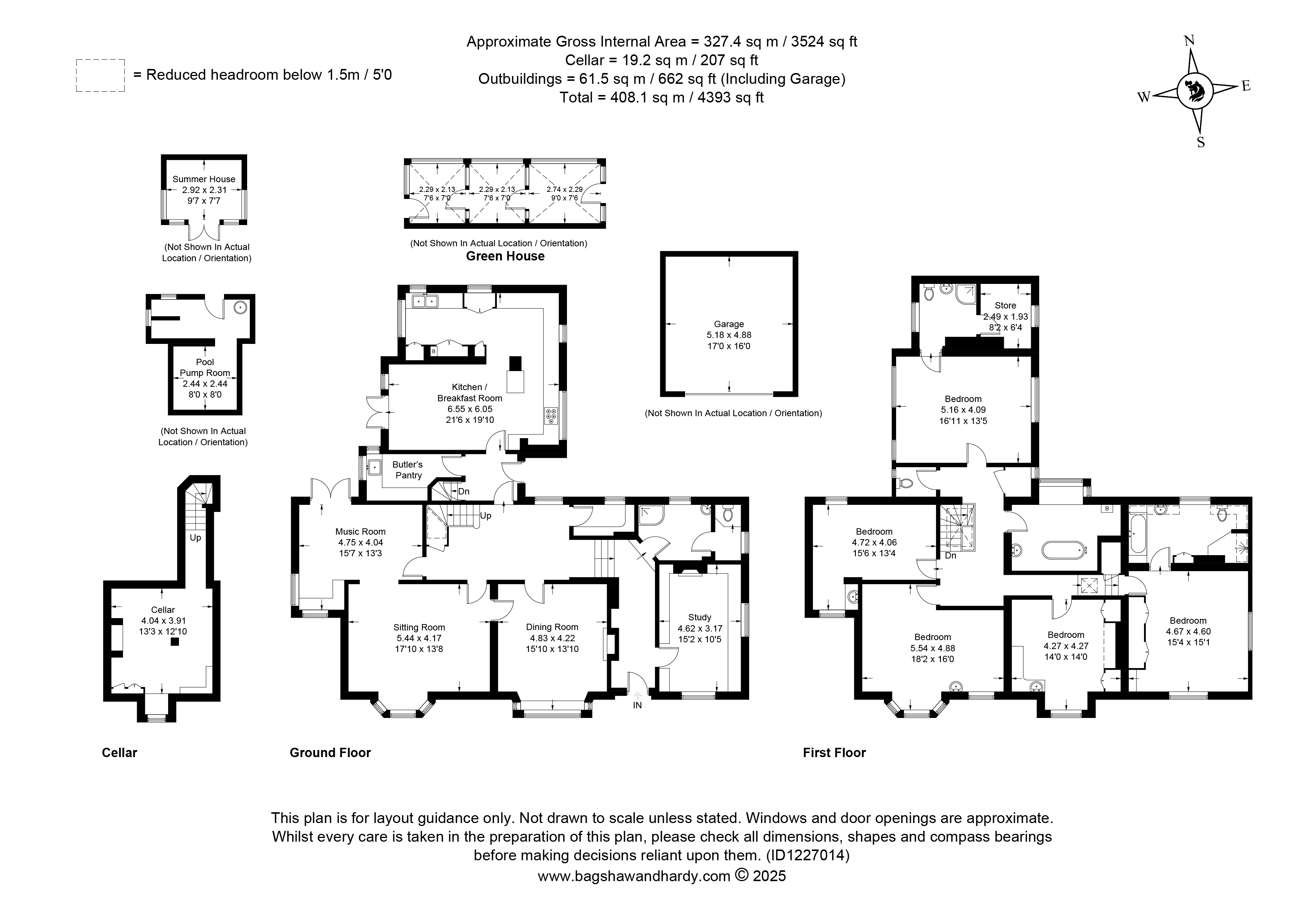 The White House, 24, Upper West Street, Surrey floorplan