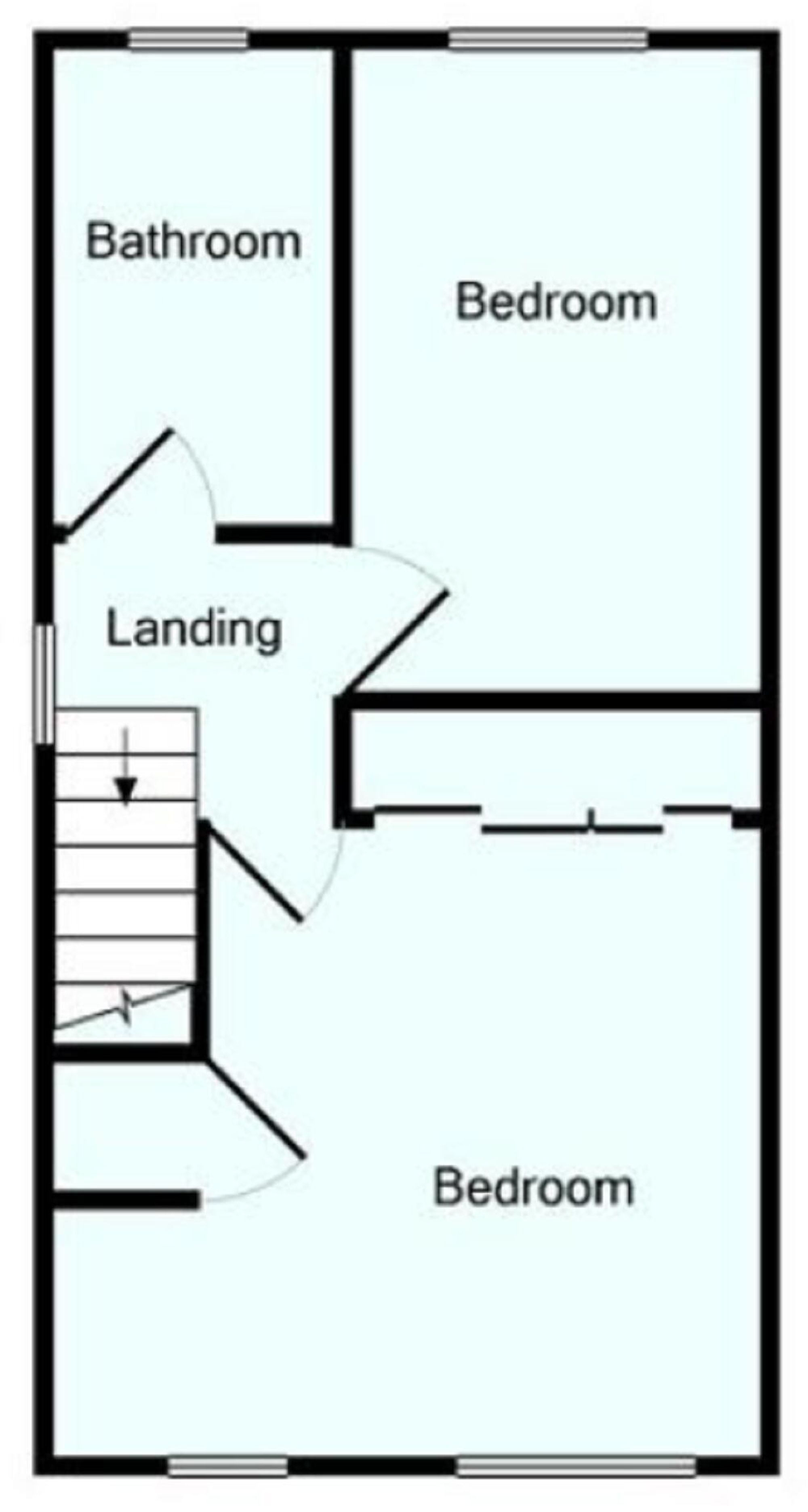 14 Rushfield Gardens, Bridgend floorplan