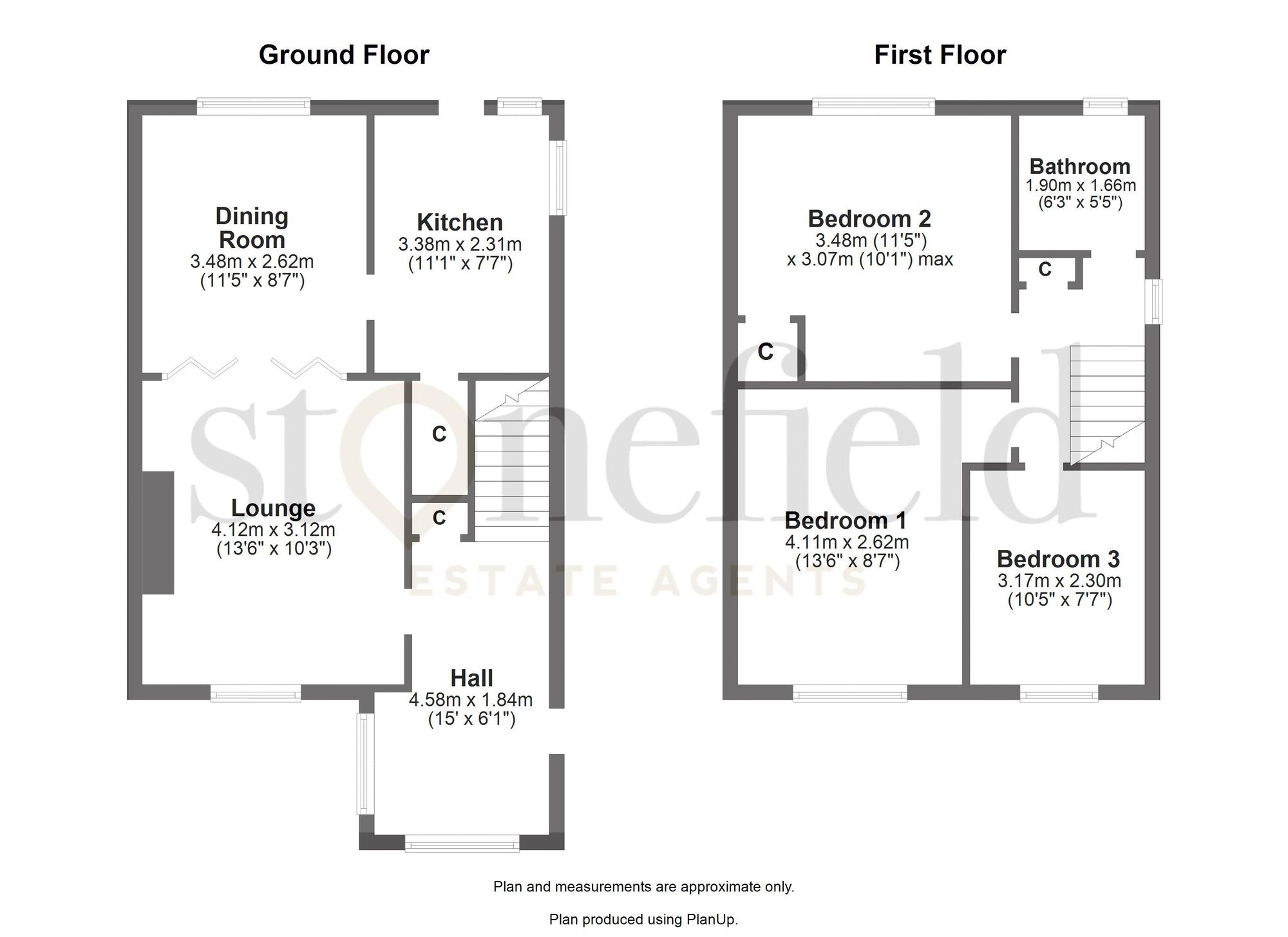 76, Deveron Road, Troon, KA10 floorplan