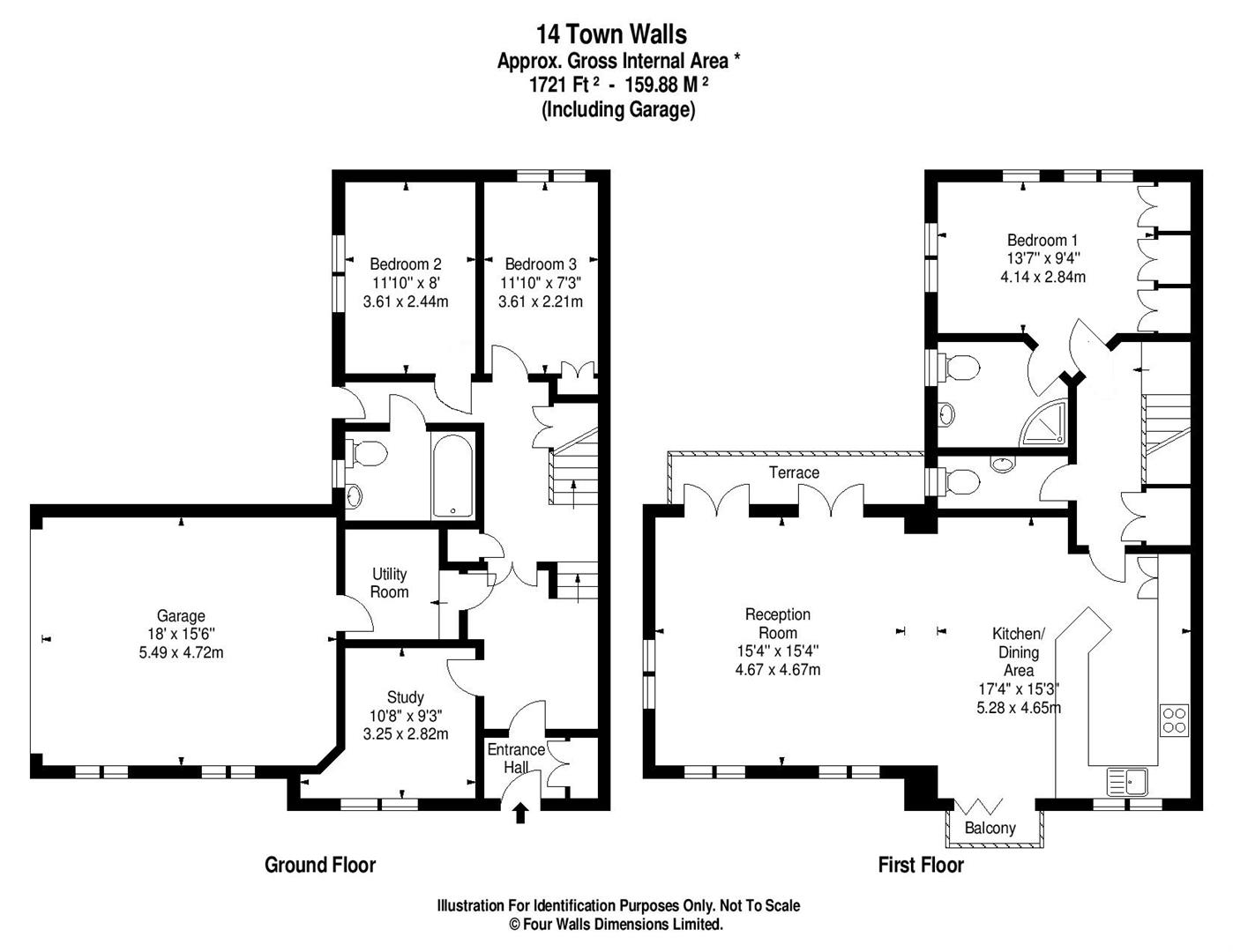 3 Bedrooms Detached house for sale in Town Walls, Shrewsbury SY1