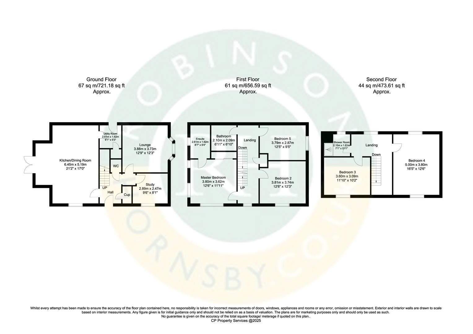 50, Buttermere Crescent, Doncaster floorplan