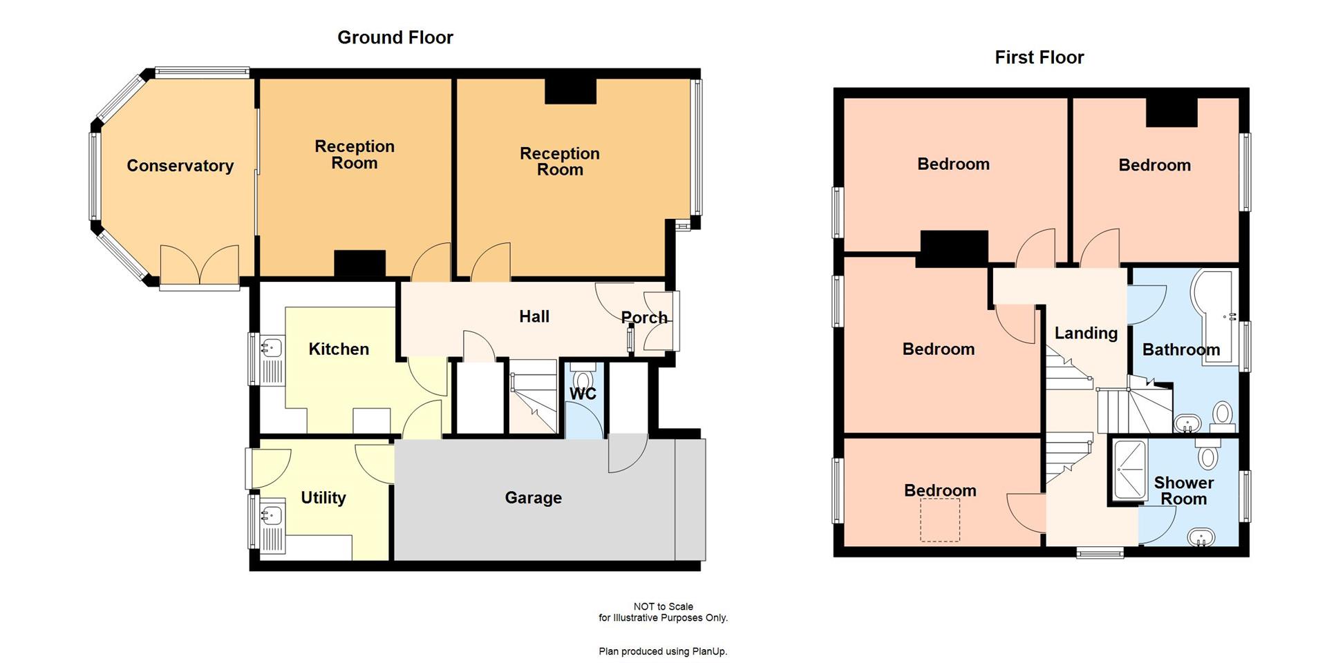 90, Woodland Road, Birmingham floorplan